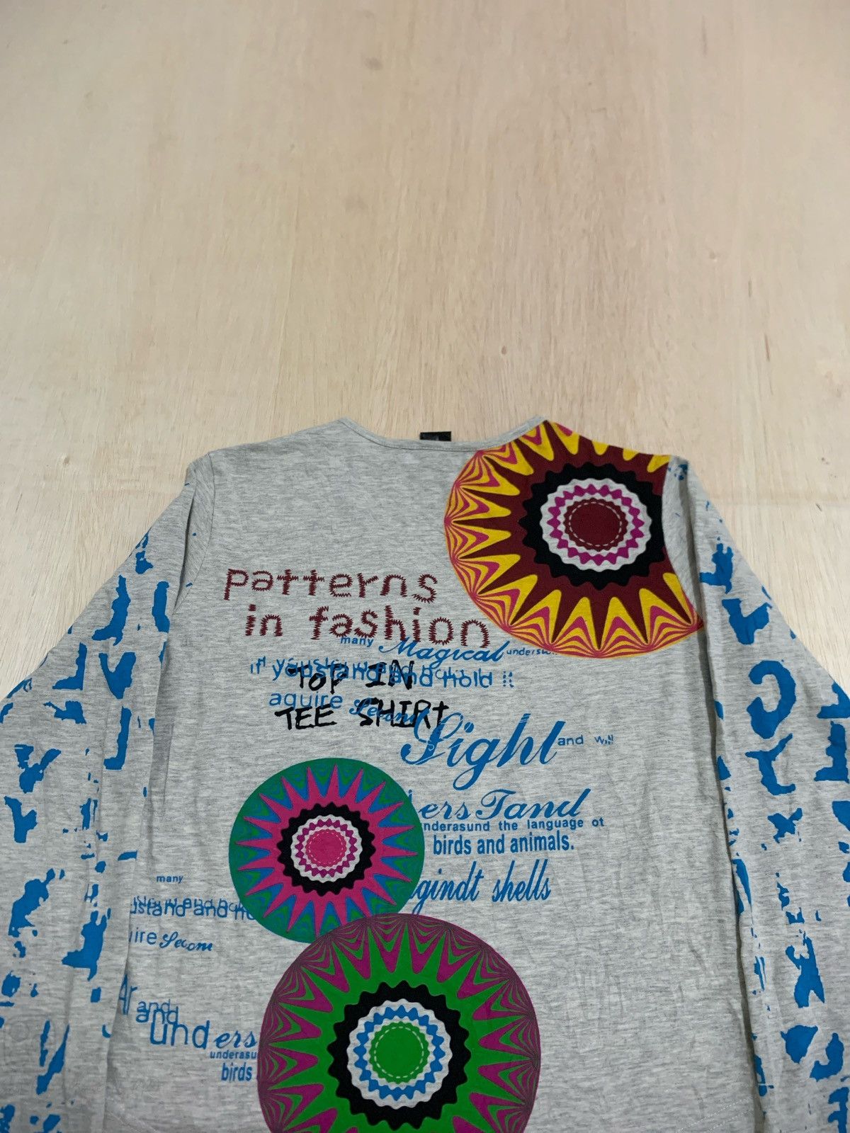 20471120 × Hysteric Glamour × Japanese Brand Vintage Y2k Kashitu Patterns in fashion Longslevee Size ONE SIZE - 4 Thumbnail