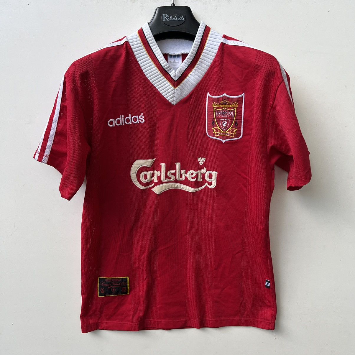 Adidas × Vintage Liverpool soccer jersey vintage Size US M / EU 48-50 / 2 - 1 Thumbnail