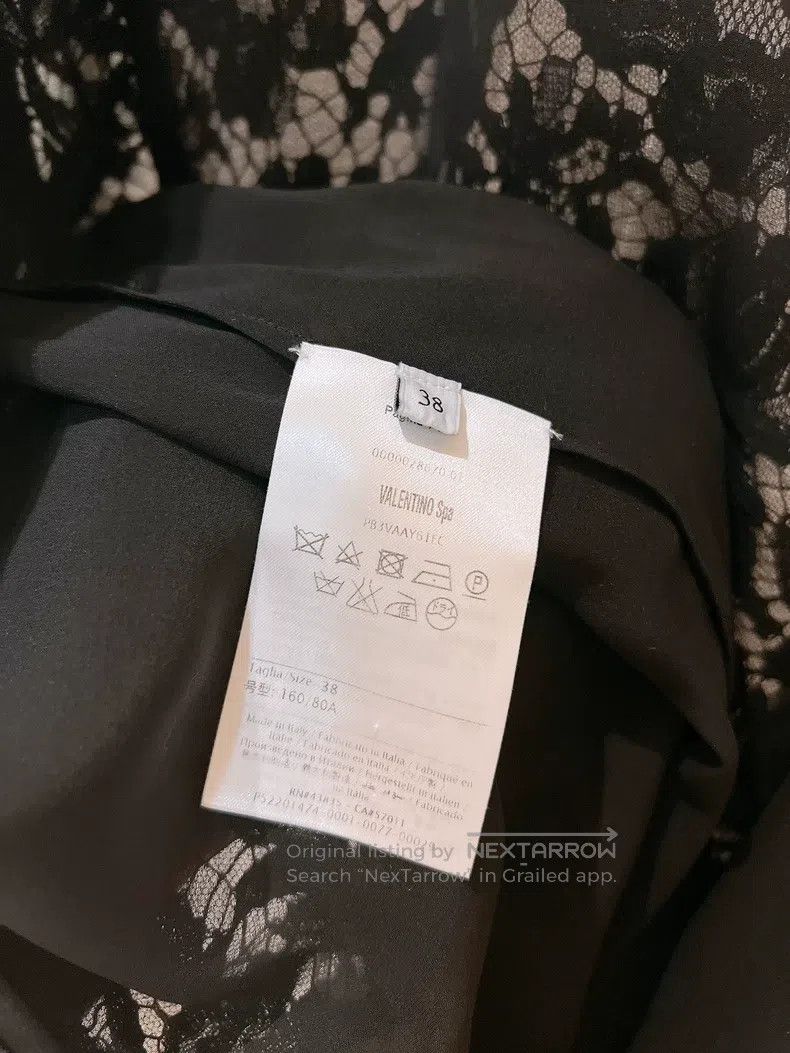 Valentino Valentino Black lace dress Size S / US 4 / IT 40 - 9 Thumbnail