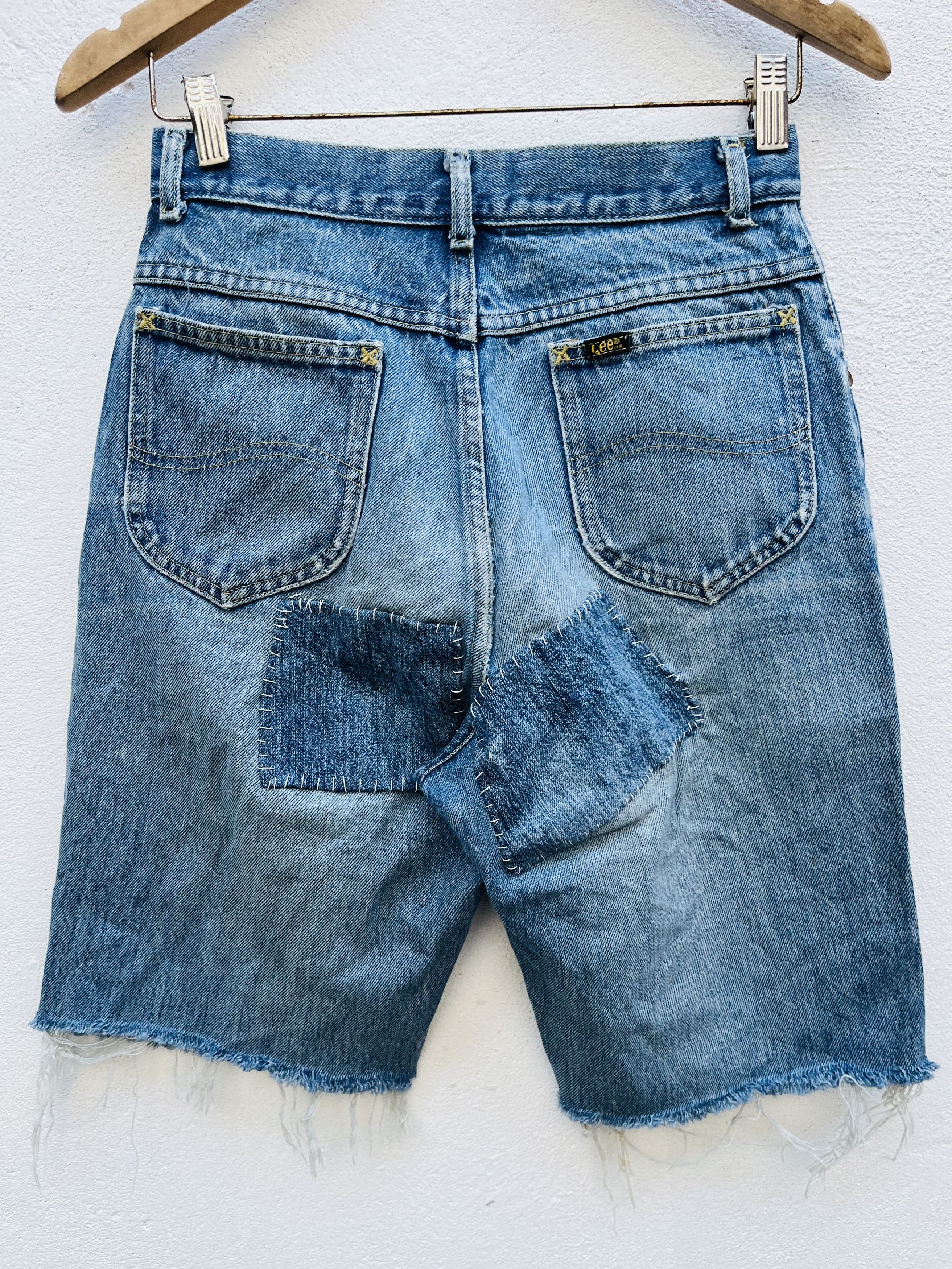 Lee × Vintage Vintage 80s Lee Short Streetwear Fashion Style Size US 26 / EU 42 - 2 Thumbnail