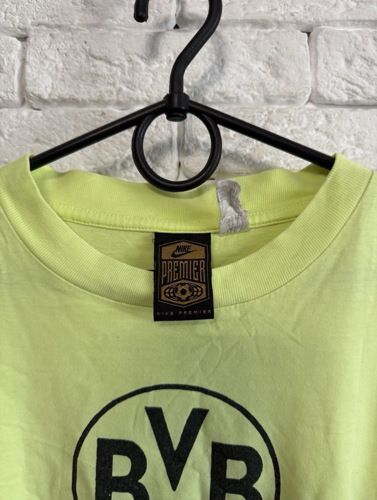 Nike Vintage Nike Premier Borussia Dortmund 91/92 Home Tshirt SzM Size US M / EU 48-50 / 2 - 3 Thumbnail