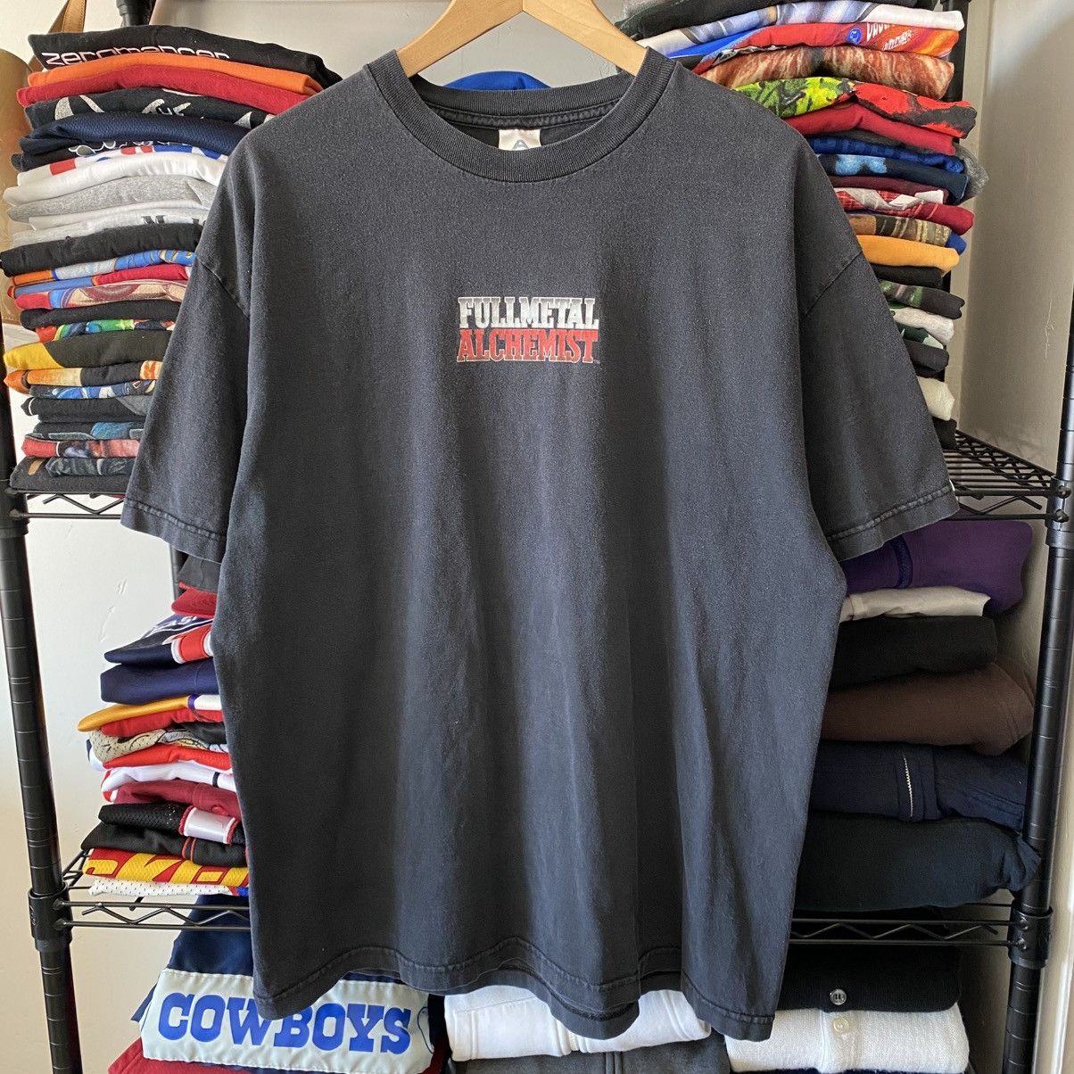 Vintage Fullmetal Alchemist T-Shirt Double Sided Anime Manga