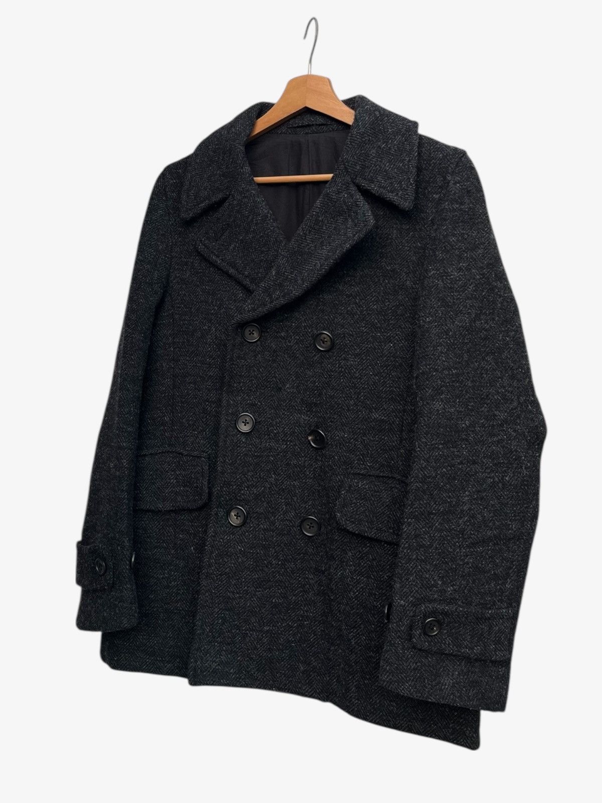 Margaret Howell Margaret Howell Wool Blend Double Breasted Coat Size US S / EU 44-46 / 1 - 7 Thumbnail