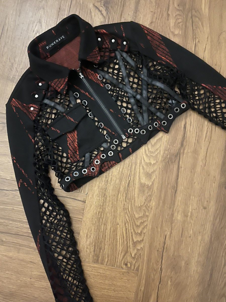 If Six Was Nine × Japanese Brand × Le Grande Bleu (L.G.B.) PUNK RAVE - shirt zipper gothic vampier ifsixwasnine styel Size XS / US 0-2 / IT 36-38 - 3 Thumbnail