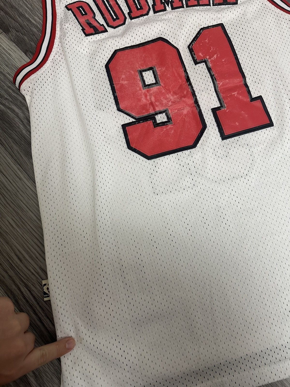 Adidas Adidas Chicago Bulls Rodman 91 Jersey 1995-1996 hype Size US S / EU 44-46 / 1 - 6 Thumbnail