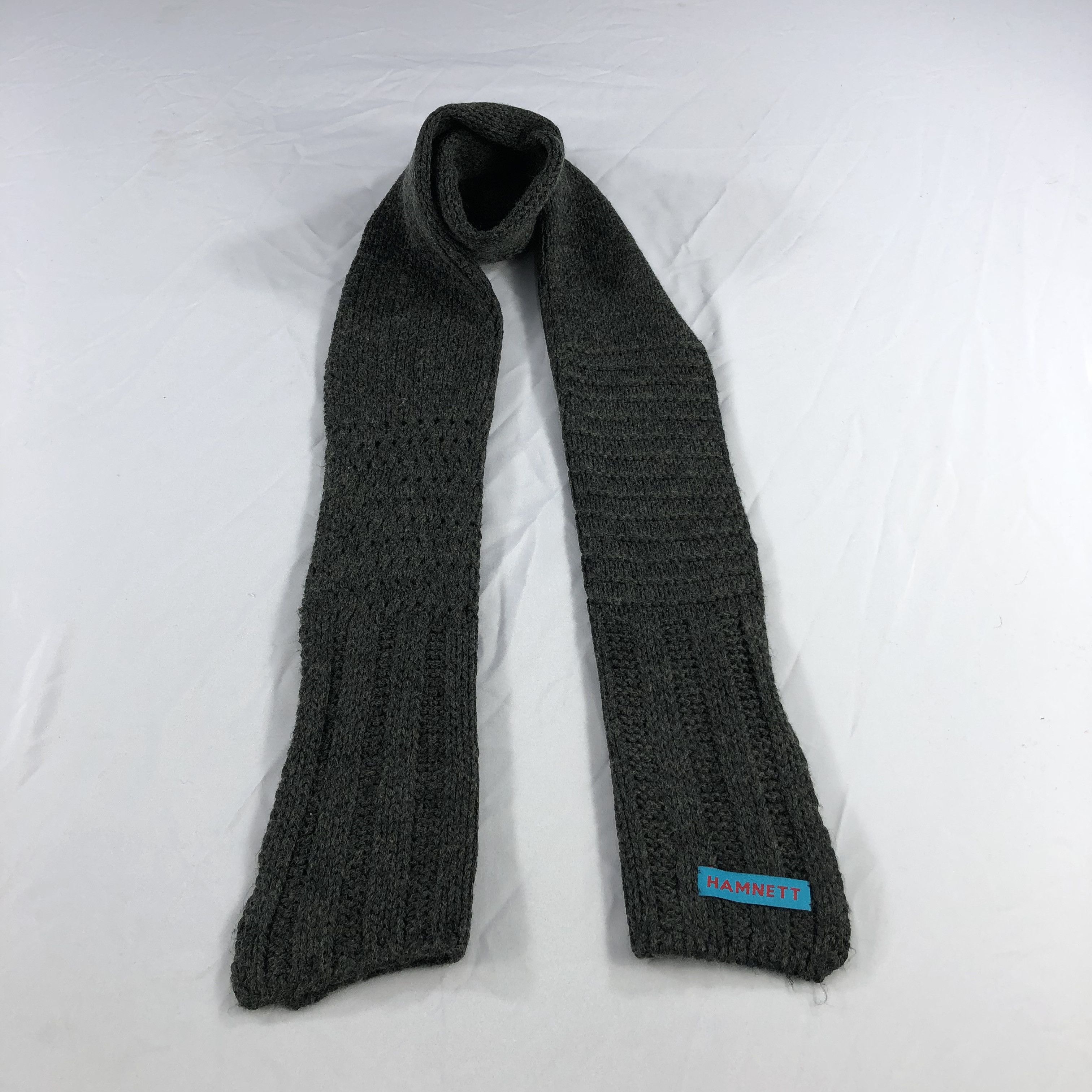 Katharine Hamnett London Hamnett Wool Scarf Muffler V905 Size ONE SIZE - 1 Thumbnail