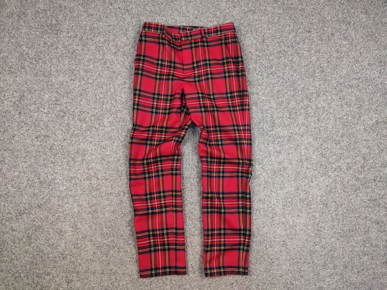 RED Valentino Red Valentino Wool Tartan Pattern Women's Trouser Pants Size 38" / US 16 / IT 52 - 7 Thumbnail