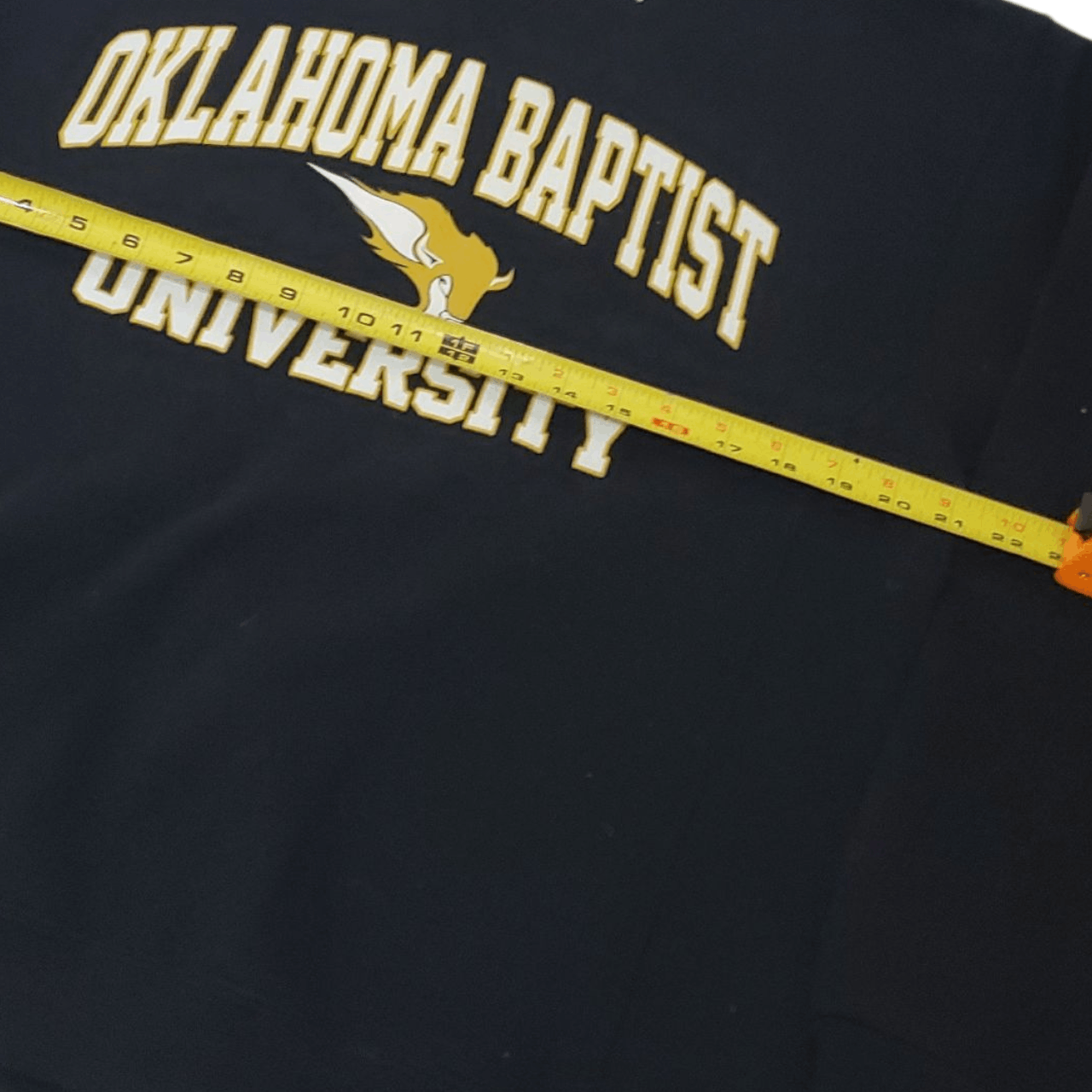 Vintage Y2K Oklahoma Baptist University Arc Logo Sweatshirt Size US L / EU 52-54 / 3 - 5 Thumbnail