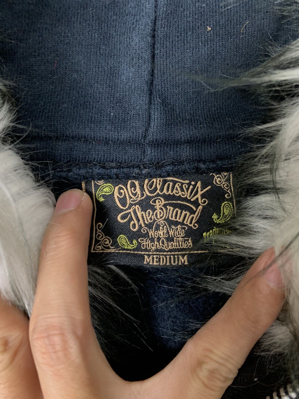 Le Grande Bleu (L.G.B.) Fur hoodie japanese OG classic unfefined ifsx Size US M / EU 48-50 / 2 - 5 Thumbnail