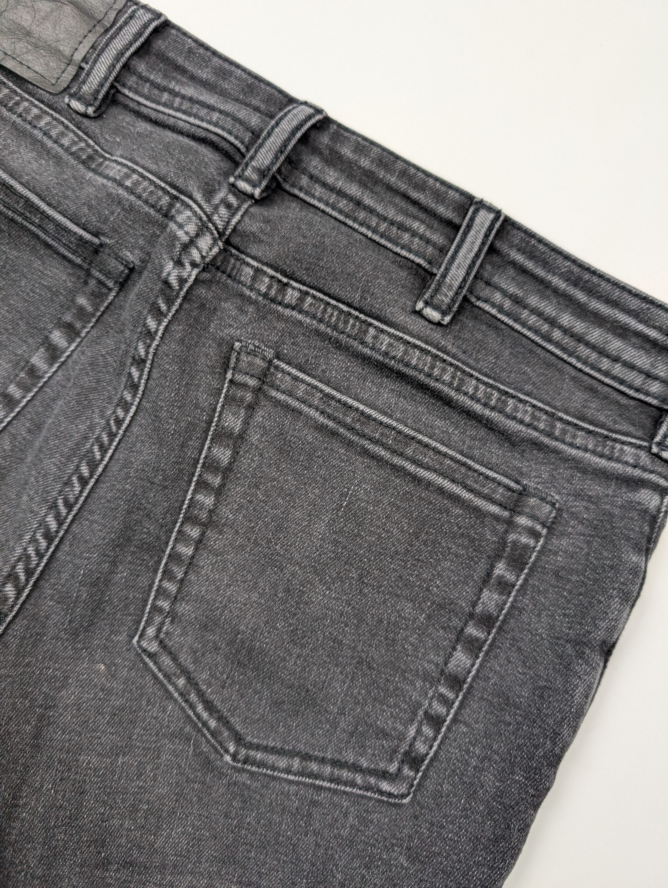 Acne Studios Acne Studios Charcoal Black Fitted Jeans Size 25" / US 0 / IT 36 - 5 Thumbnail