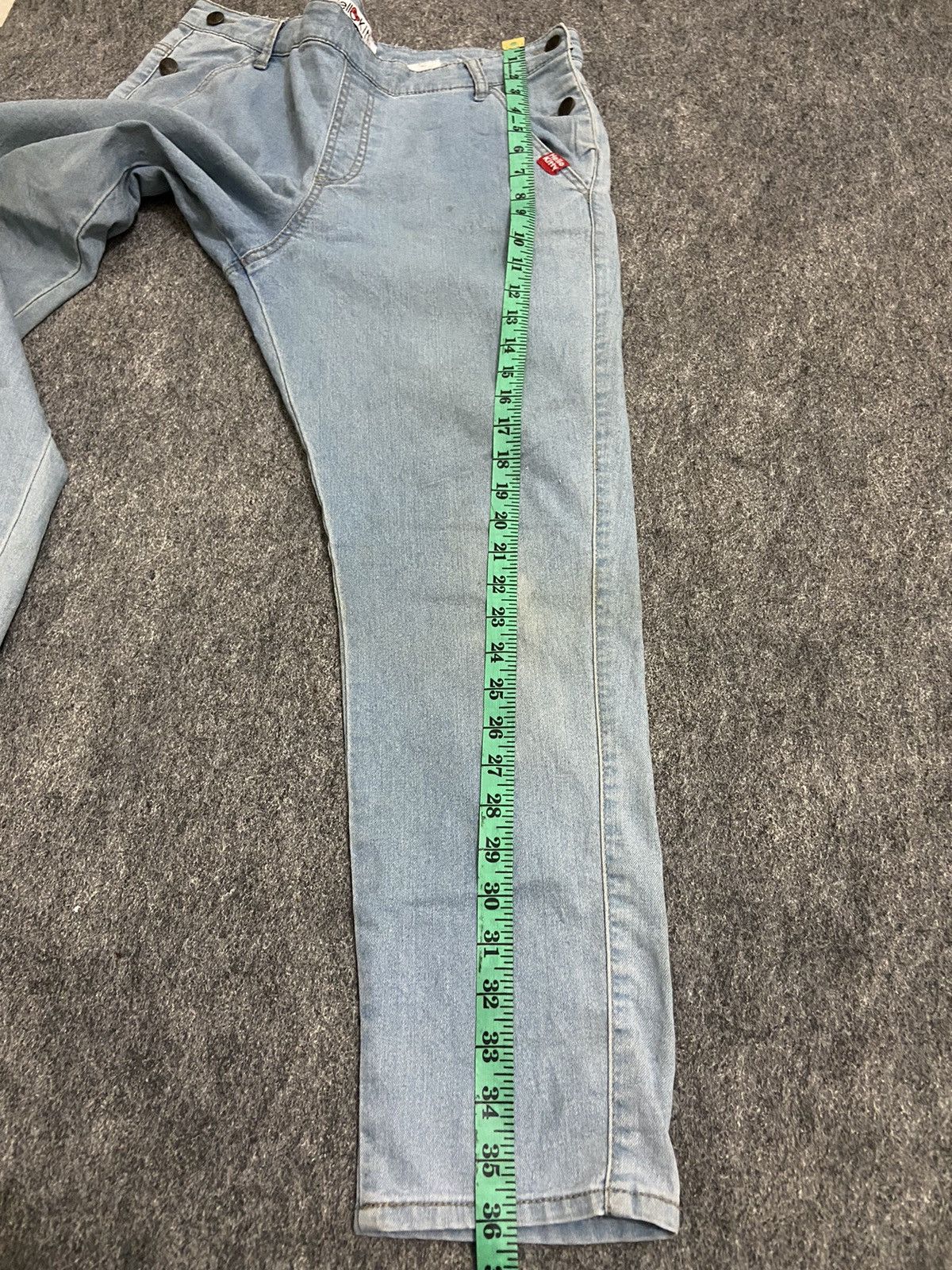 Hysteric Glamour × Japanese Brand vintage y2k denim pants hello kitty baggy pants Size 33" - 17 Thumbnail