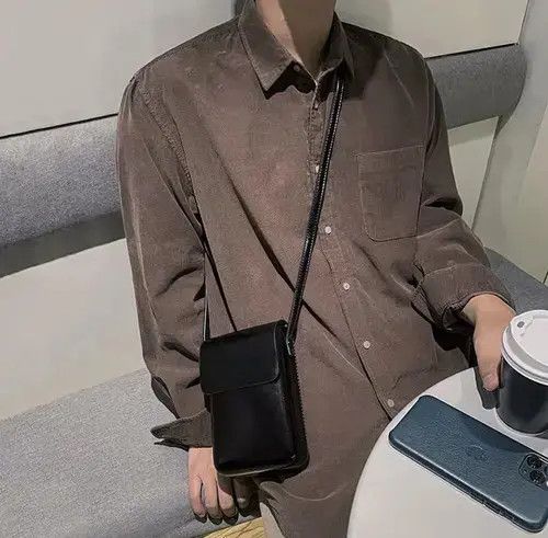 VIBE Korean fashion black square mini flap bag crossbody bag Size ONE SIZE - 5 Thumbnail