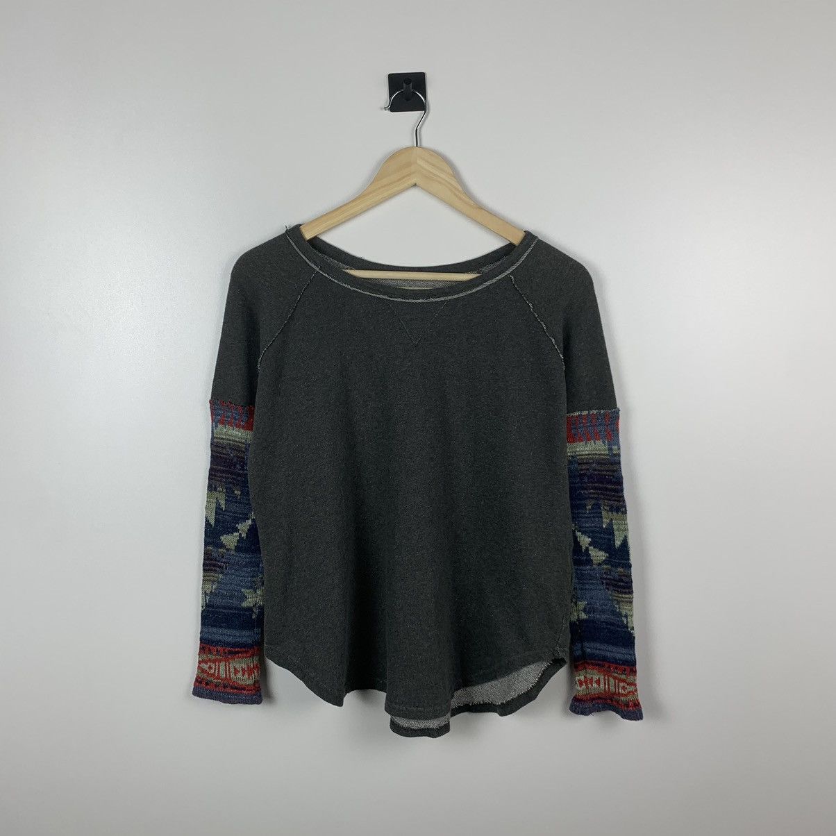 Denim & Supply Ralph Lauren Vintage Denim & Supply Ralph Lauren Knit Sweatshirt Aztec Size XS / US 0-2 / IT 36-38 - 1 Thumbnail