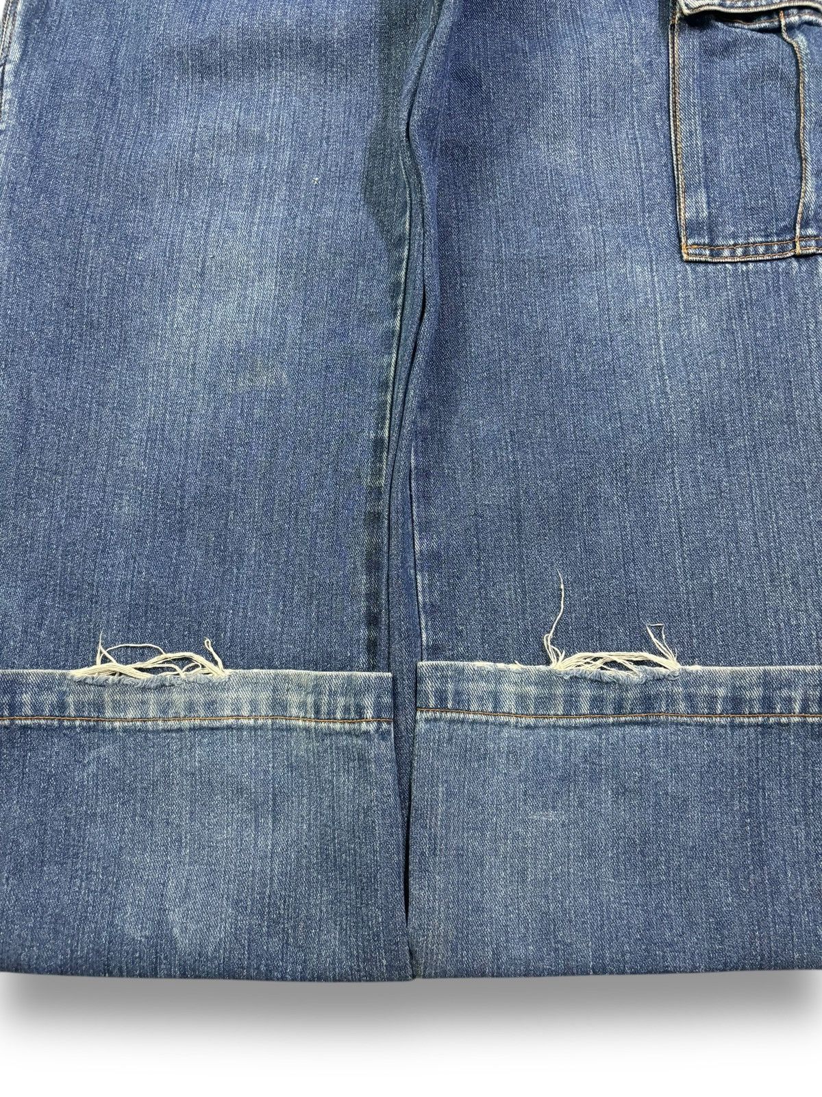 Airwalk Vintage Airwalk Blue Wash Faded Baggy Carpenter Cargo Jeans Size US 31 - 10 Thumbnail