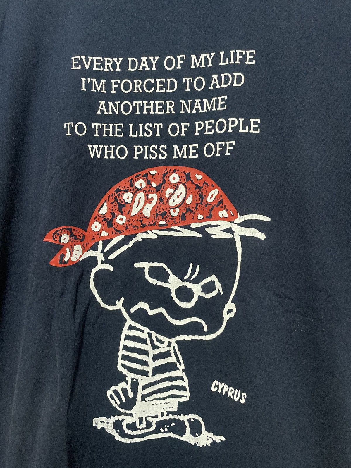 Vintage Vintage 90s Calvin and Hobbes Every Day Comics Blue Tee L Size US L / EU 52-54 / 3 - 2 Thumbnail