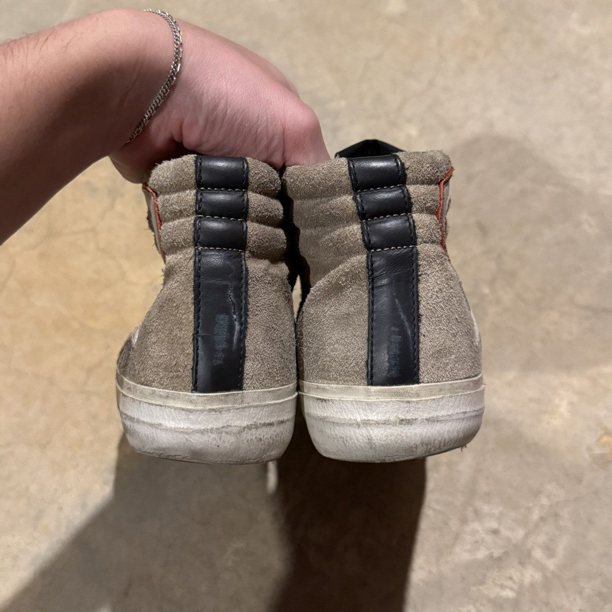 Golden Goose Golden Goose Slide Distressed Suede Sneakers US 8 Size US 8 / EU 41 - 6 Thumbnail