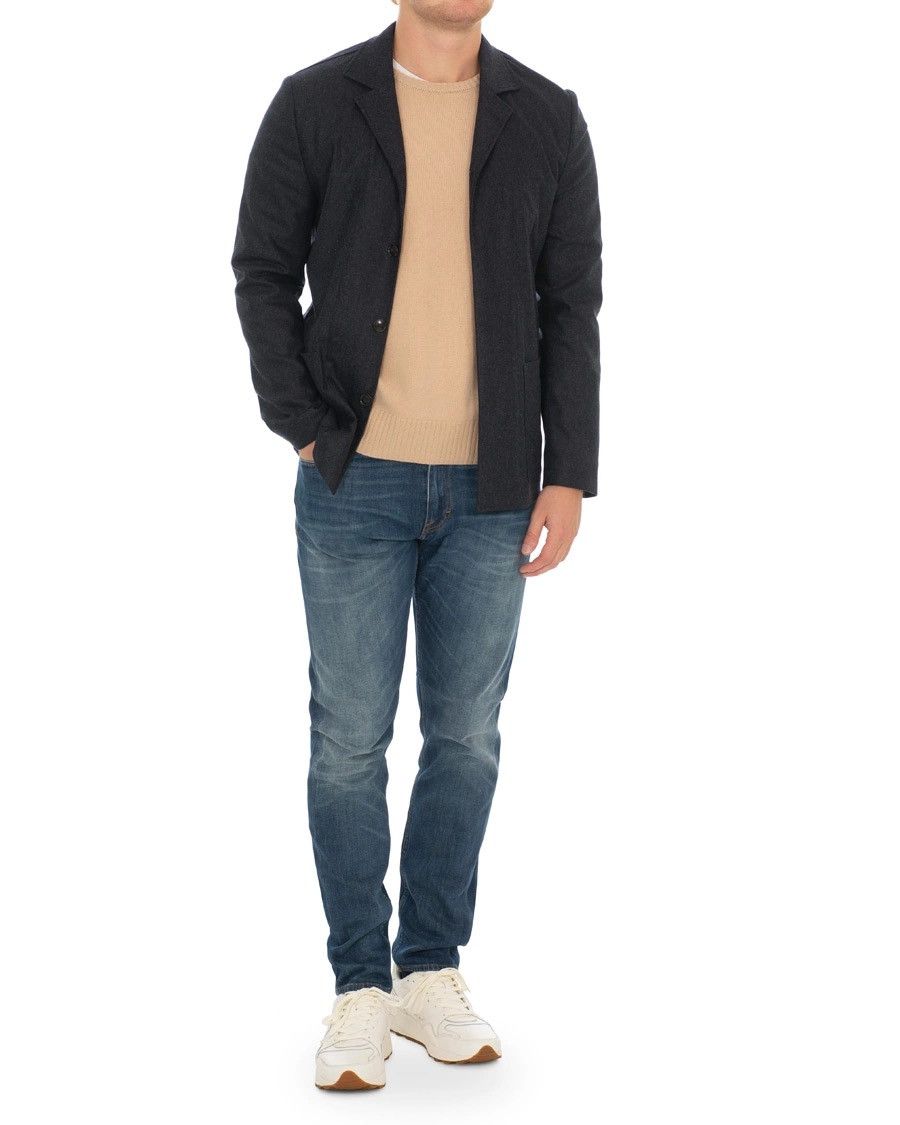 Designer × Tiger of Sweden Tiger Of Sweden - Jimmie Leisure Blazer Shirt Navy Size US M / EU 48-50 / 2 - 11 Thumbnail