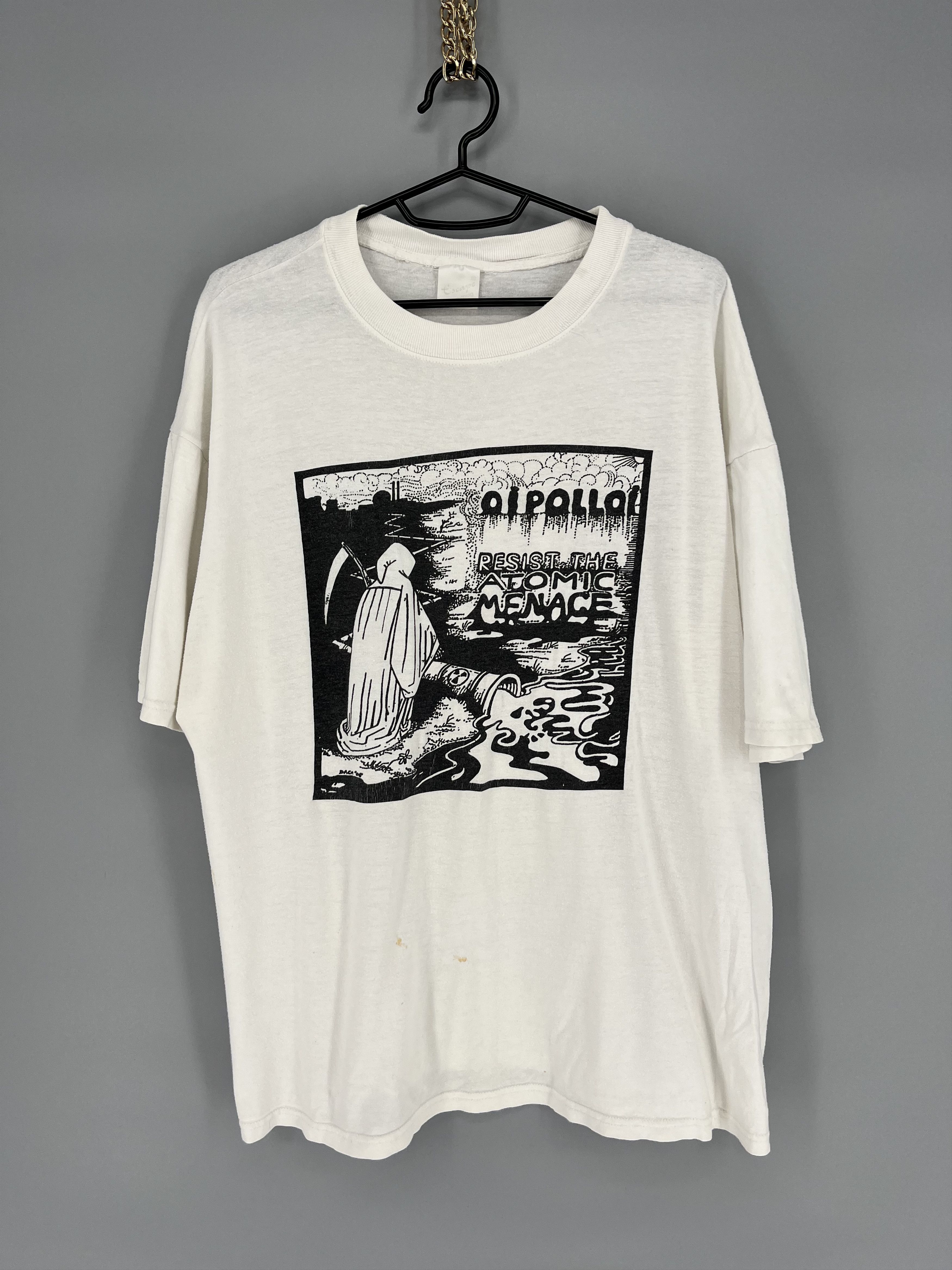 Band Tees Vintage Y2K Oi Polloi Punk Band T Shirt 666 Size US XL / EU 56 / 4 - 1 Thumbnail