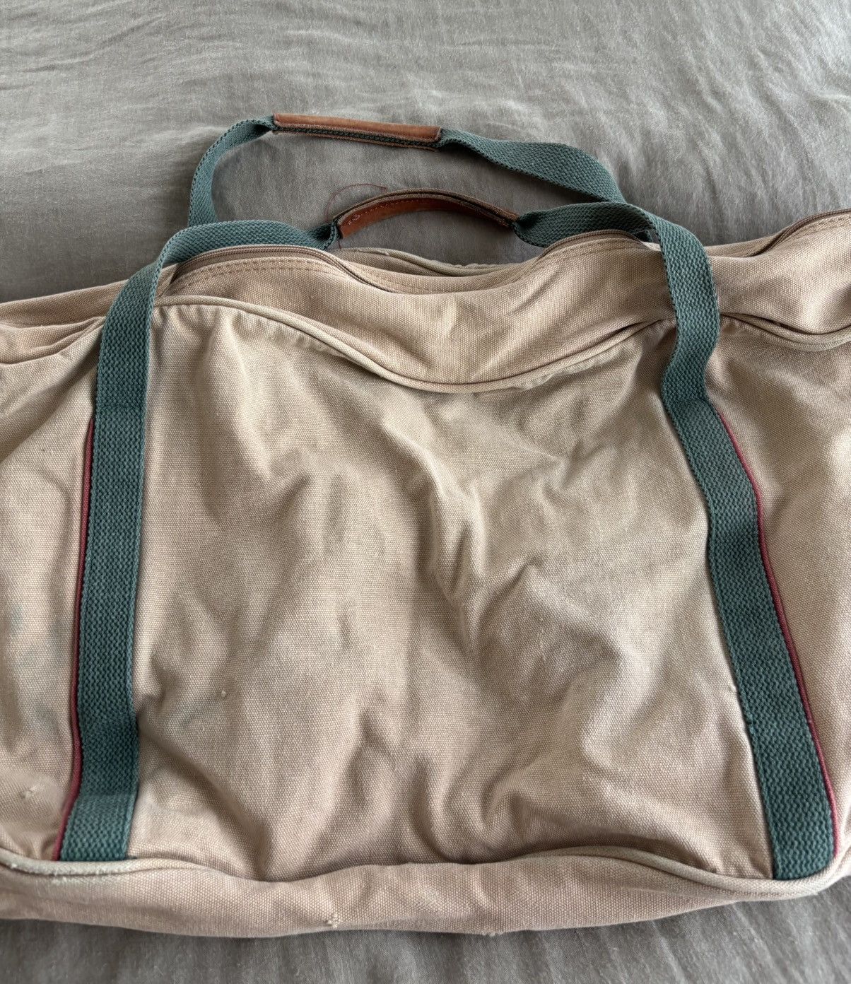 Vintage Vintage Wimbledon Canvas Duffel Bag large Size ONE SIZE - 8 Thumbnail