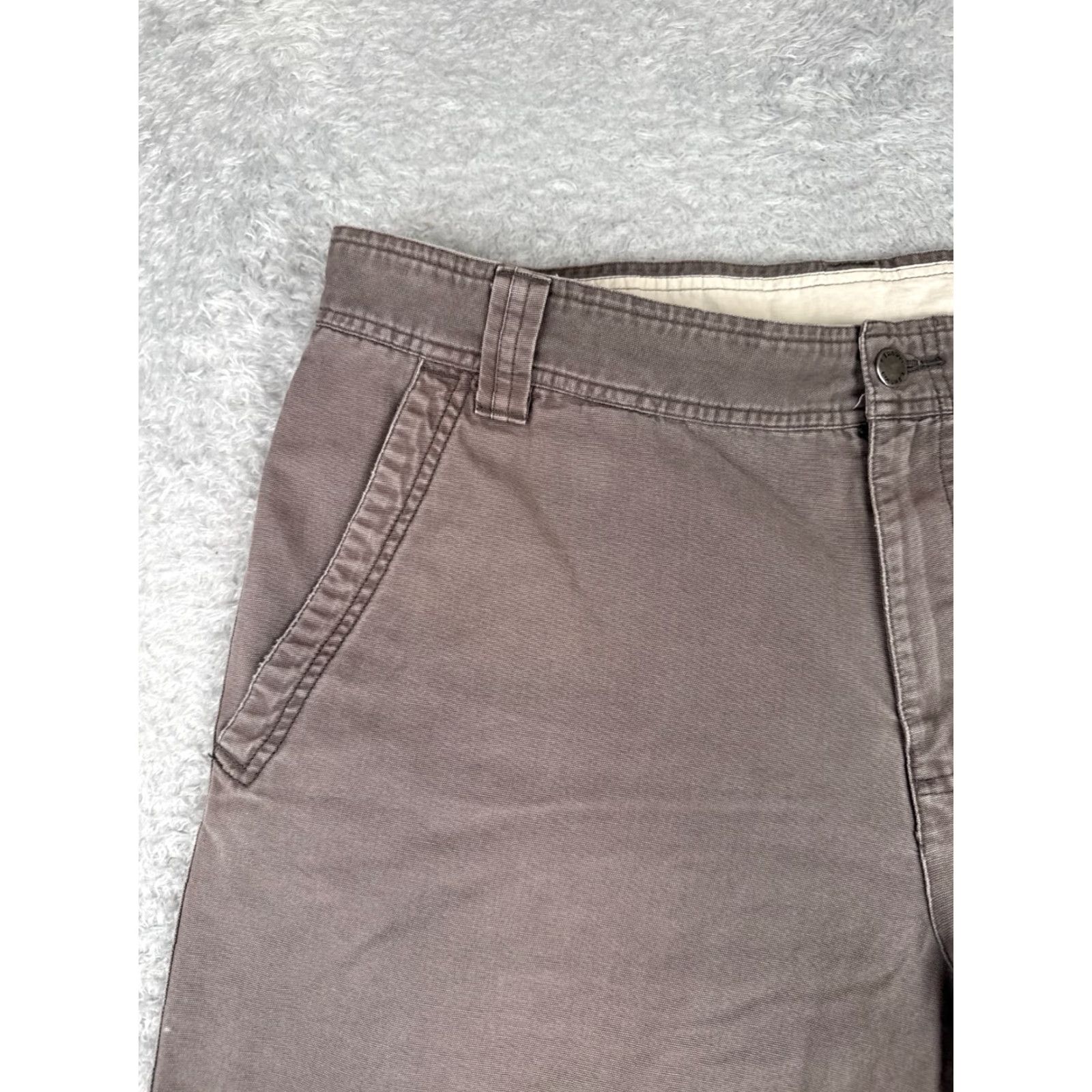 Vintage Columbia Shorts Men 38 Gray 100% Cotton Small Cargo Pocket Hike Camp 36x11 Size US 38 / EU 54 - 4 Thumbnail