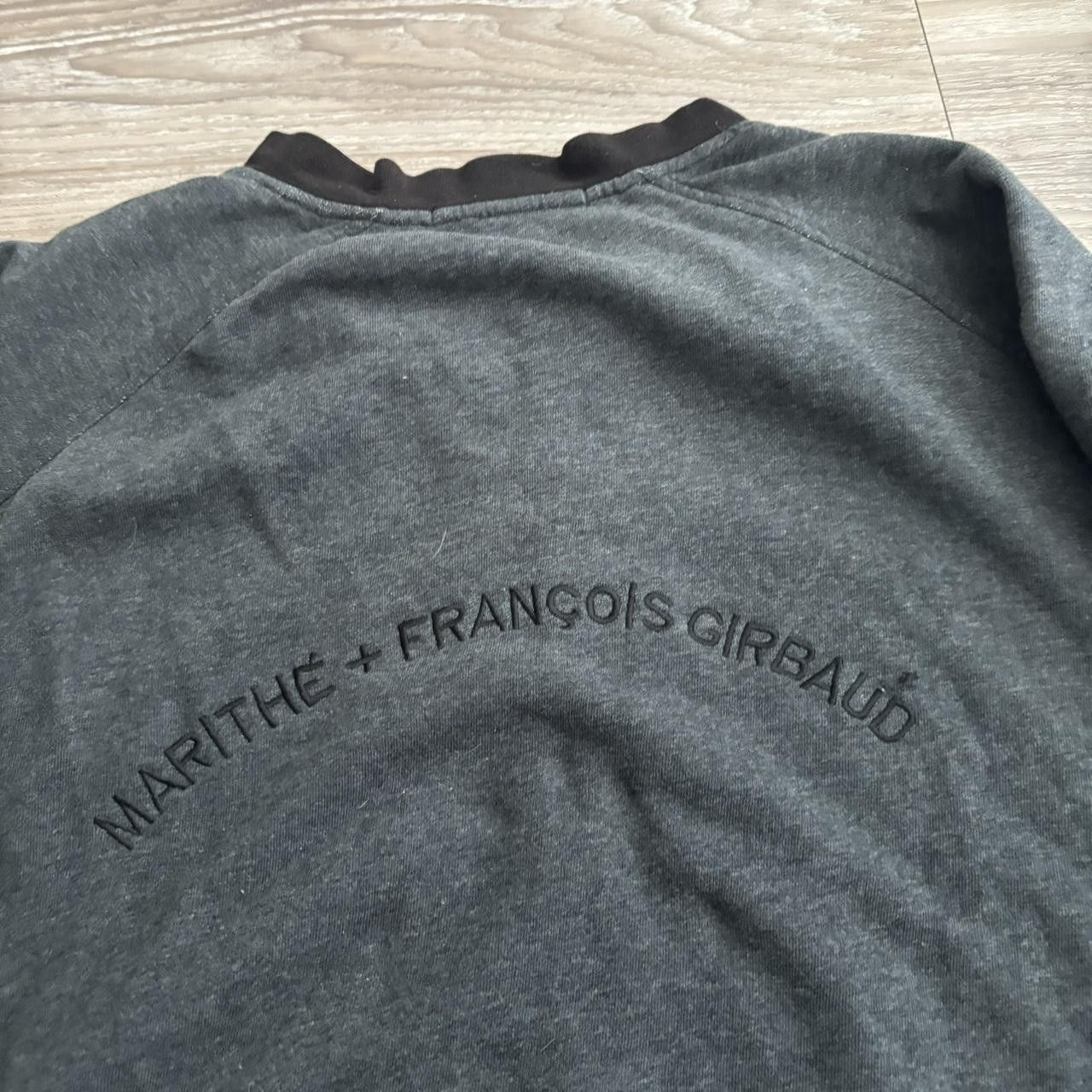 Marithe + Francois Girbaud Crazy Vintage Y2K/2000s Marithe + Francois Girbaud Zip Up Sweatshirt! Size 2XL Size US XXL / EU 58 / 5 - 6 Thumbnail
