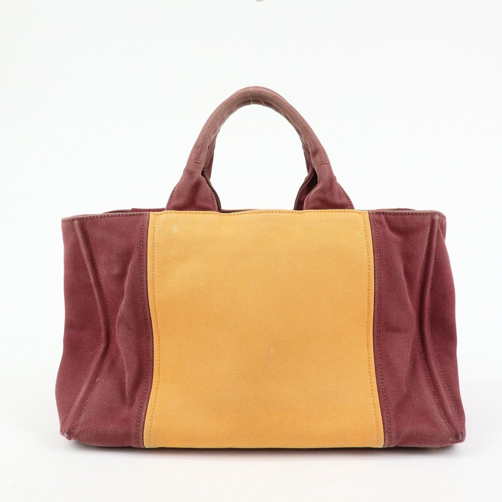 Prada Prada Canapa Logo Canvas Tote Multicolor Size ONE SIZE - 2 Thumbnail
