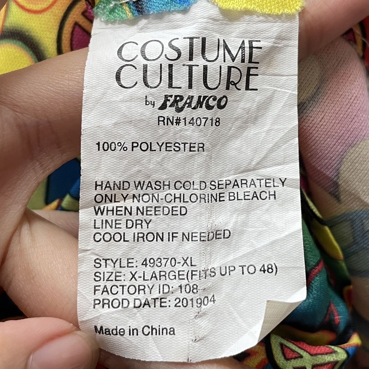 Vintage Vintage Japanese Brand Hippie Shirt 2000s Size US XL / EU 56 / 4 - 9 Thumbnail