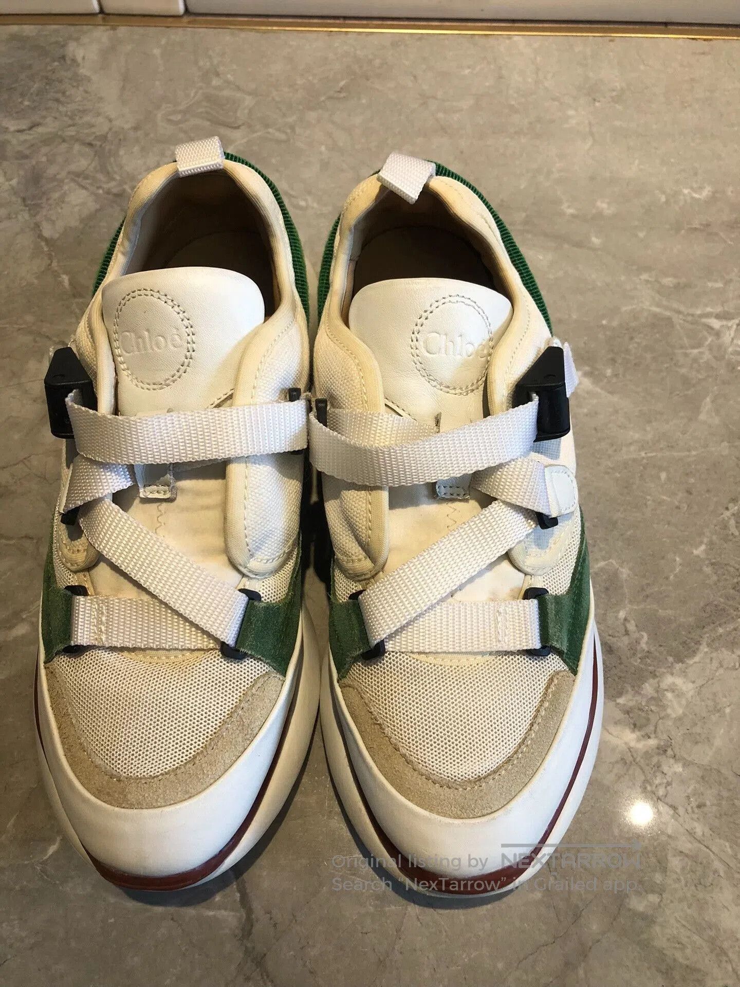 Chloe Chloe Women's Leather Sneakers. Size US 6 / IT 36 - 3 Thumbnail