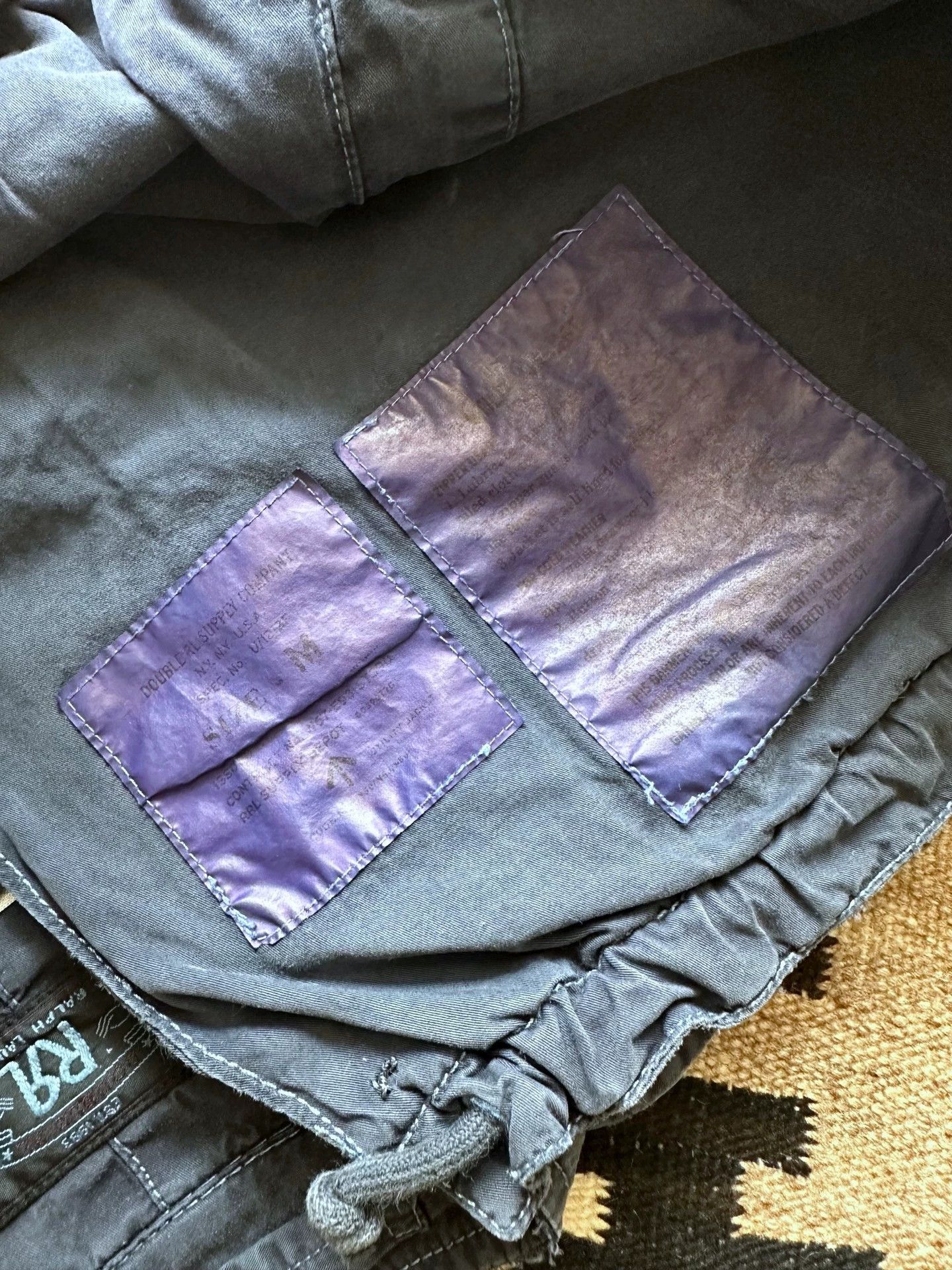 RRL Ralph Lauren RRL Military Distressed Hand-Painted Patchwork Jacket M Size US M / EU 48-50 / 2 - 9 Thumbnail