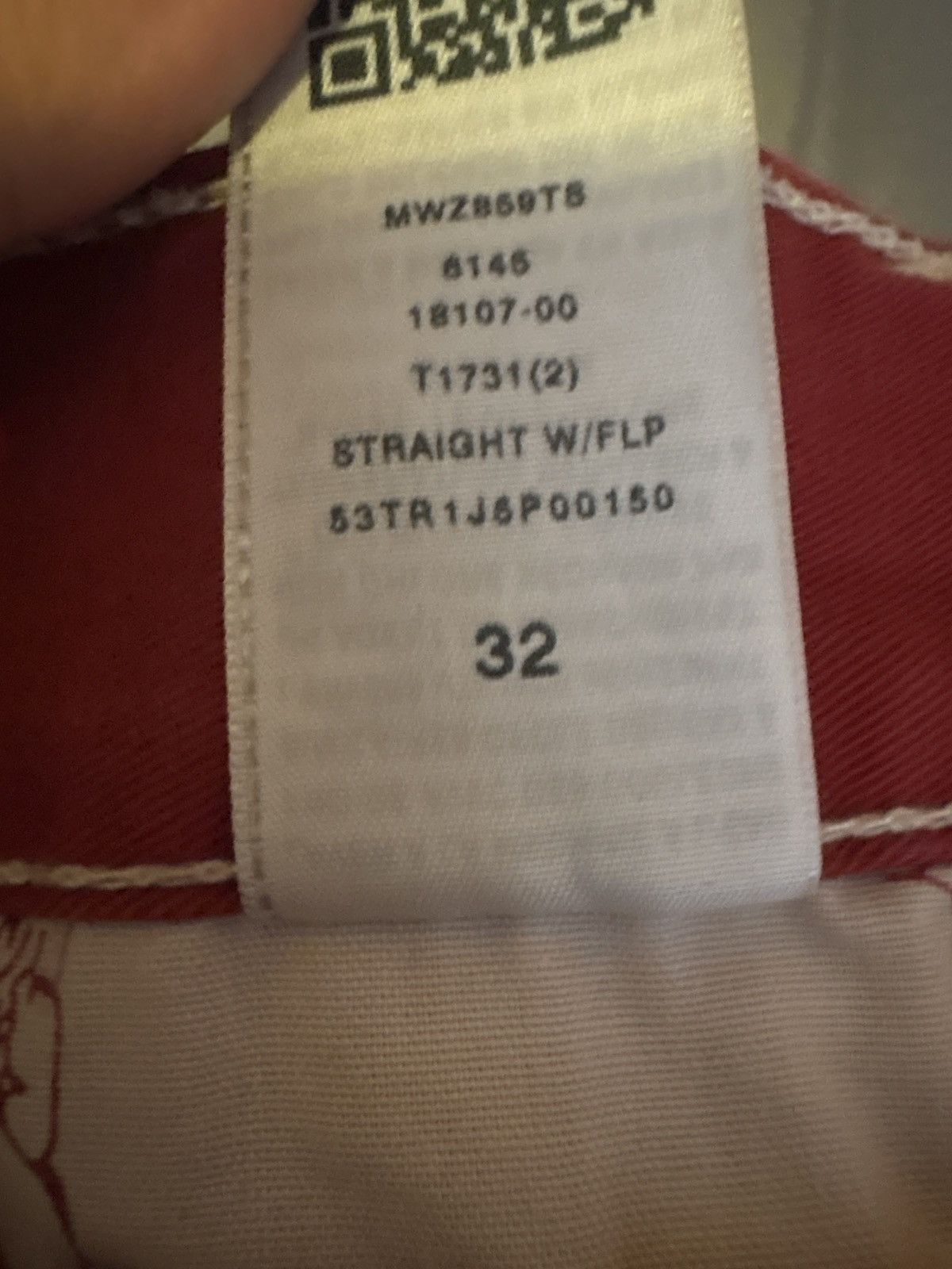 True Religion True religion red pants Size US 32 / EU 48 - 3 Thumbnail