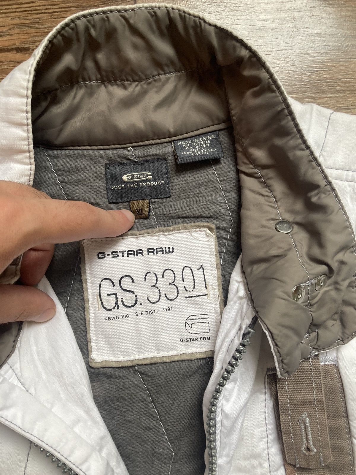 G-Star × Hysteric Glamour × Japanese Brand Vintage G-Star RAW Jacket Japanese punk style Size US L / EU 52-54 / 3 - 6 Thumbnail