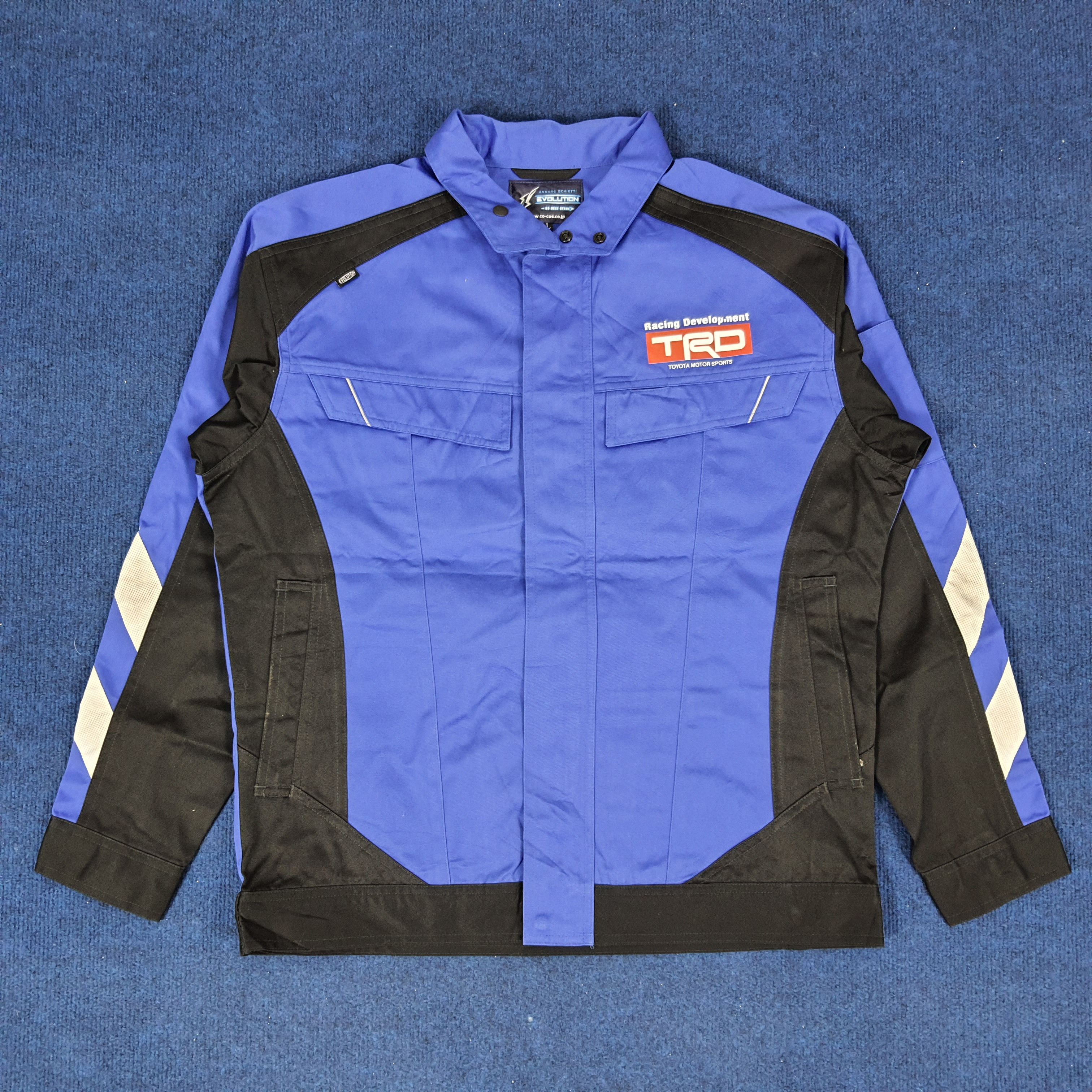 Japanese Brand × Vintage Vintage TRD Toyota Racing Development Motorsports Jacket Size US L / EU 52-54 / 3 - 3 Thumbnail