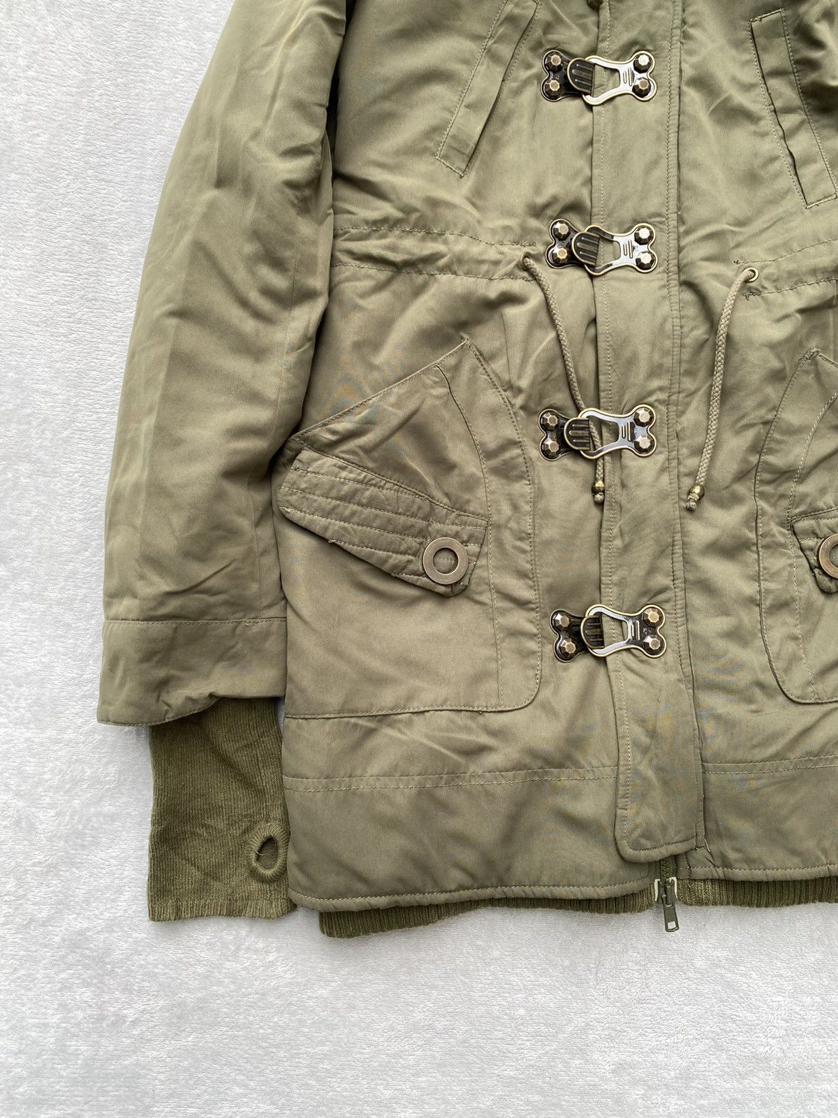SLY Sly Fireman Clasp Fur Parka Size S / US 4 / IT 40 - 4 Thumbnail
