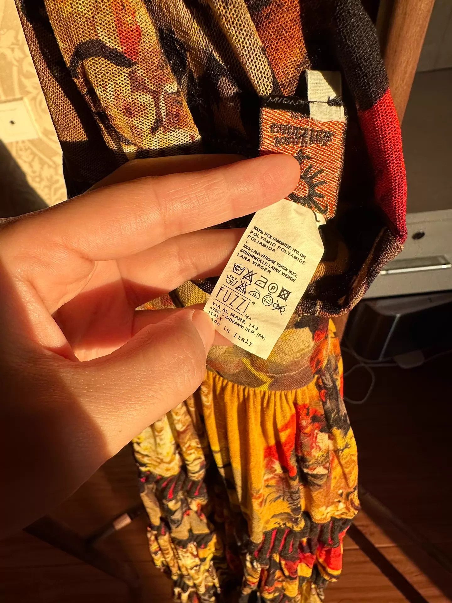 Jean Paul Gaultier JPG Strapless Long Harvest Fruit & Flower Print Dress S Size S / US 4 / IT 40 - 8 Thumbnail