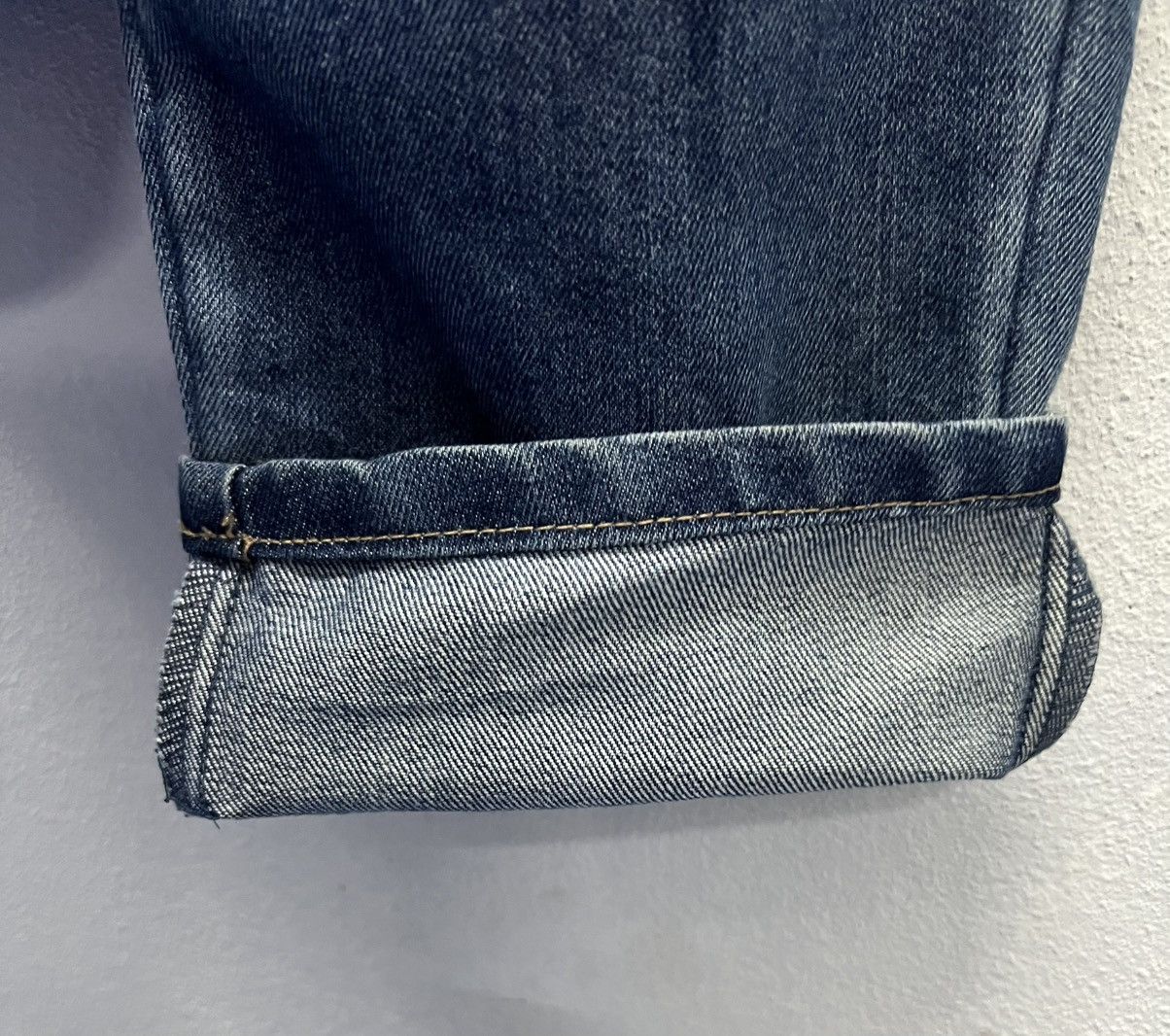 Japanese Brand × Vintage Vintage Y2K style Classic Dark Wash Denim Overalls – Size M Size US 33 - 13 Thumbnail