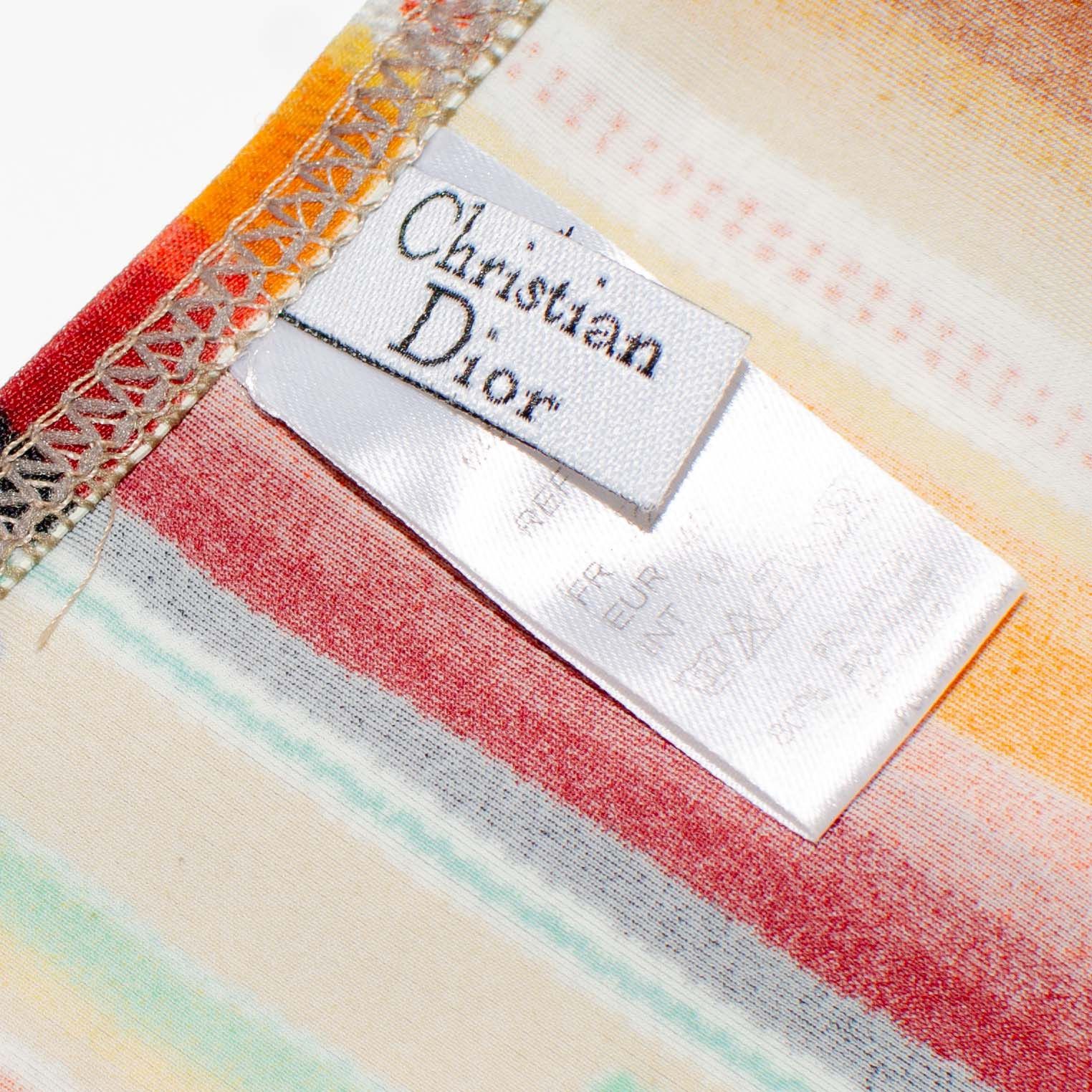 Dior Christian Dior Galliano Spring 2002 Two Piece Swimsuit Size ONE SIZE - 10 Thumbnail