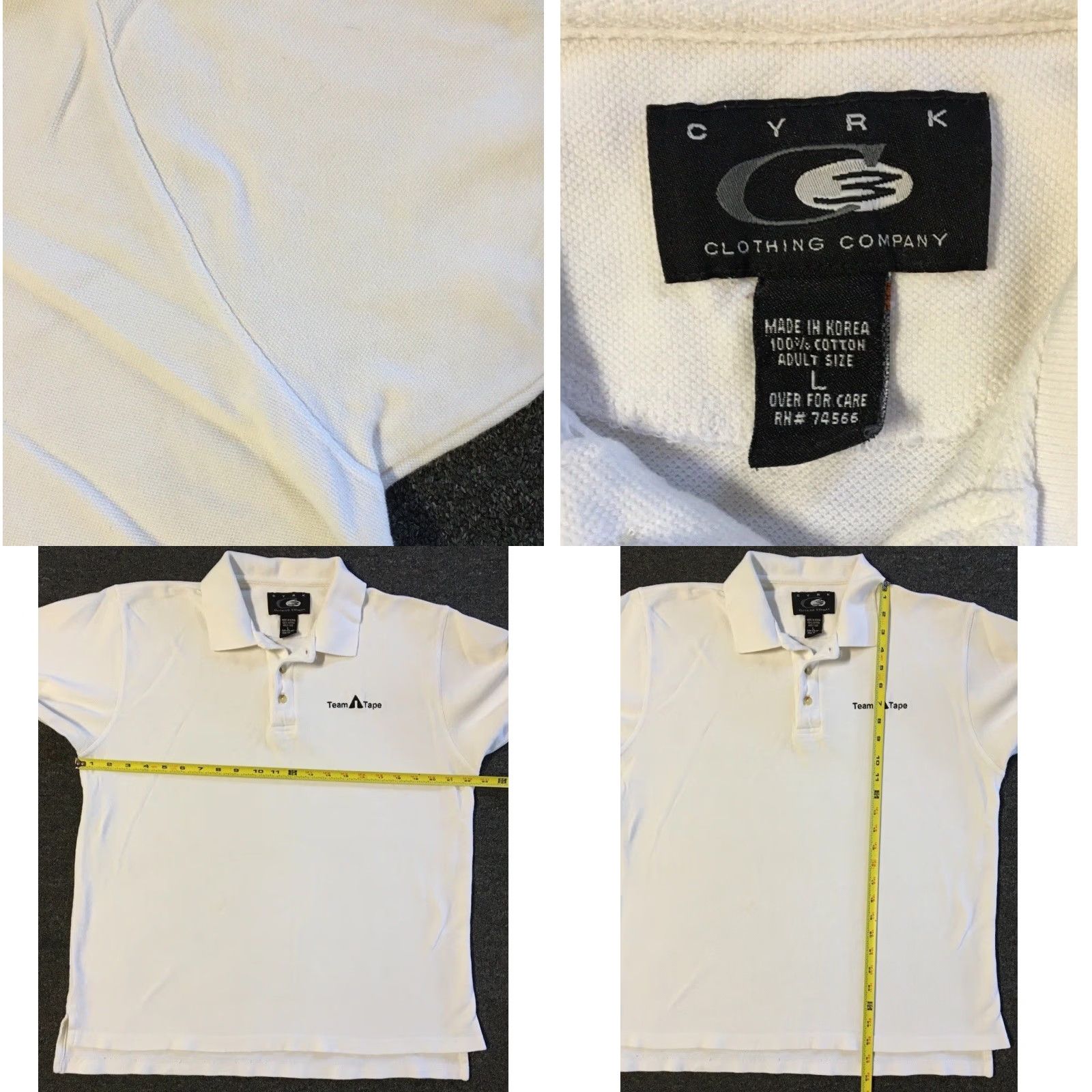 Sony VINTAGE Sony HP Faded Polo Shirt M Men White Cotton Polo Shirt 90s Grunge Apple Sony Vx1000 California USA 80s Hip Hop Tech Computer Size US M / EU 48-50 / 2 - 9 Thumbnail