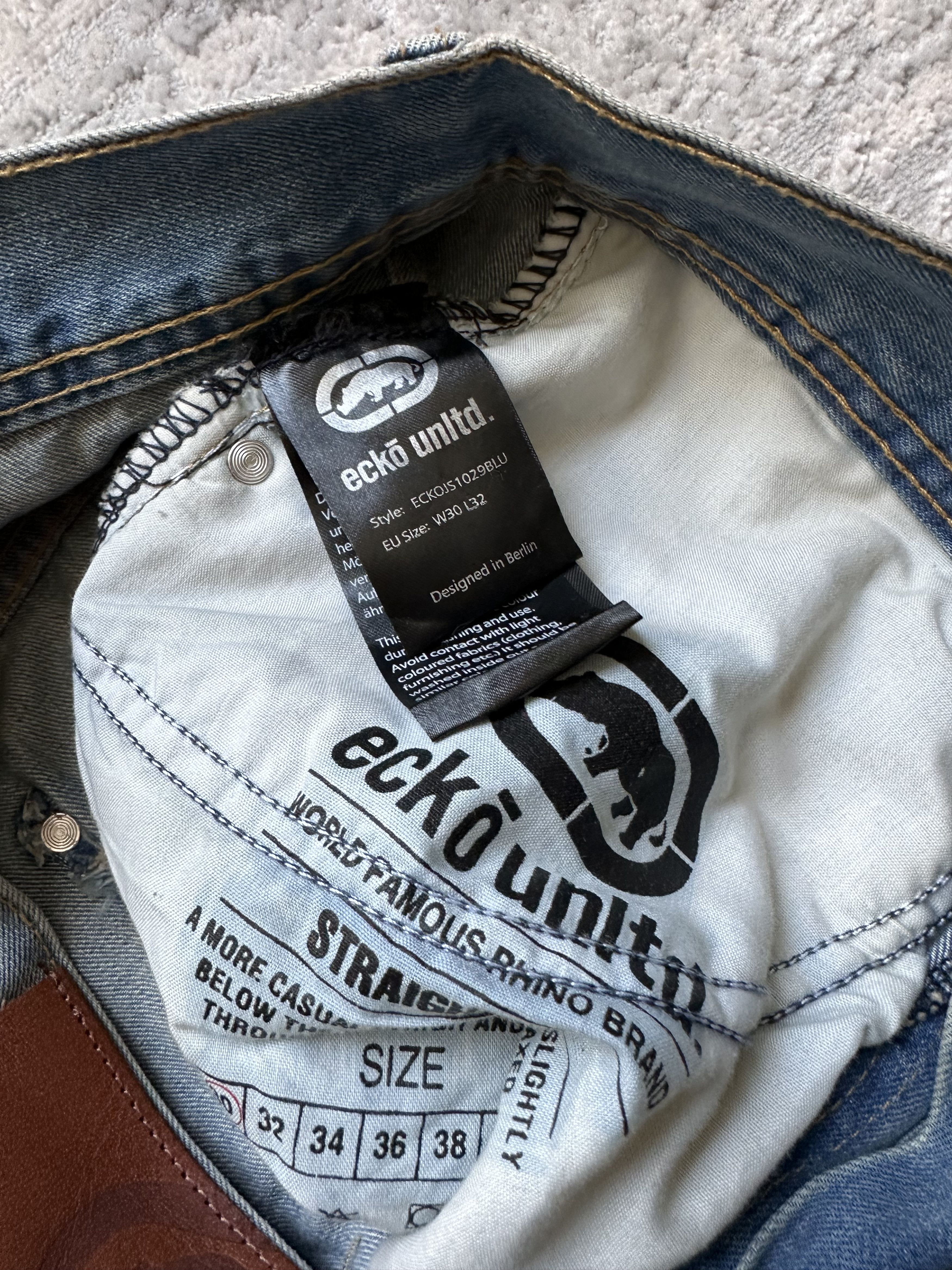 Ecko Unltd. Ecko Unltd. Jeans Straight fit Size US 30 / EU 46 - 10 Thumbnail