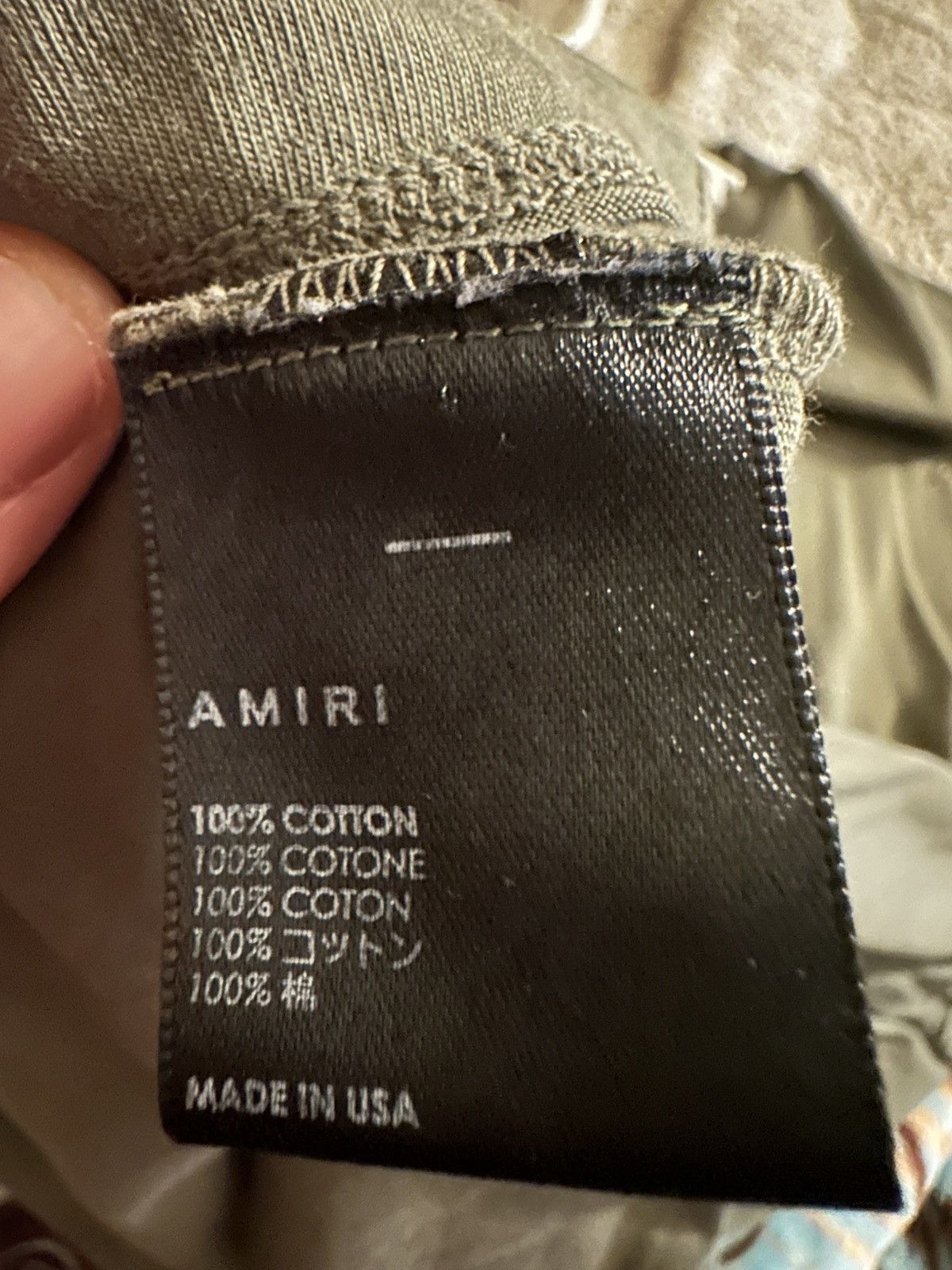 Amiri Amiri T shirt Size US XL / EU 56 / 4 - 4 Thumbnail