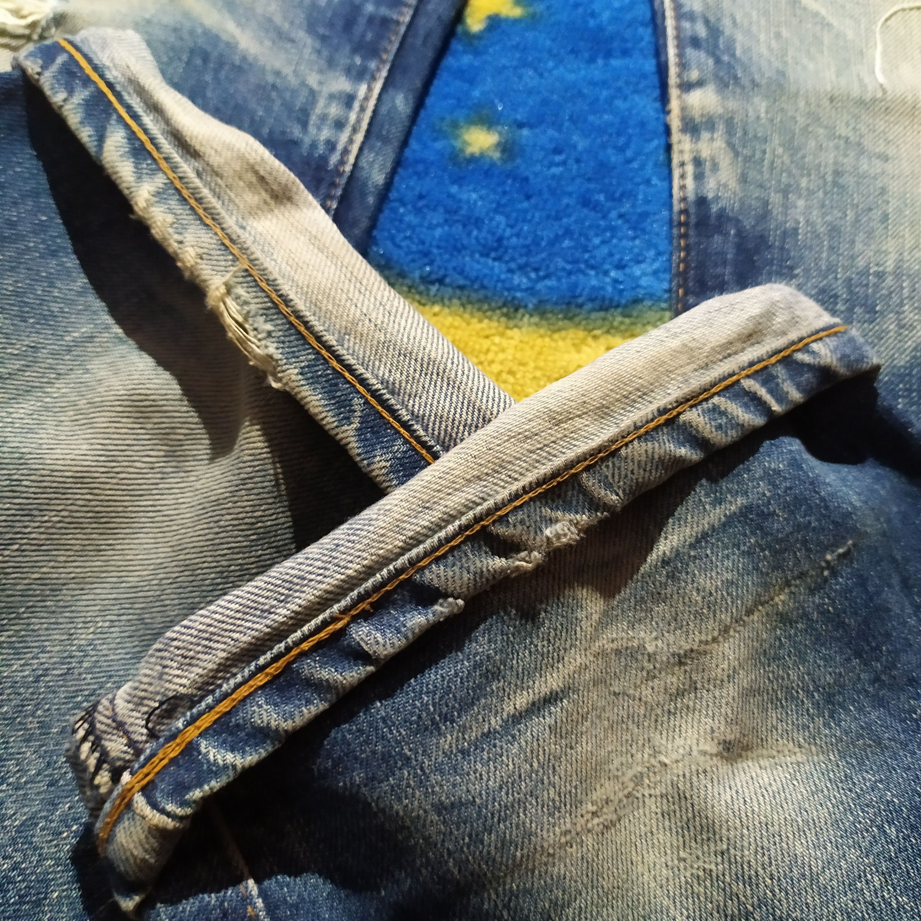 LVC × Levi's × Levi's Vintage Clothing 90's Levi's 502xx Big E Selvedge Size US 29 - 10 Thumbnail