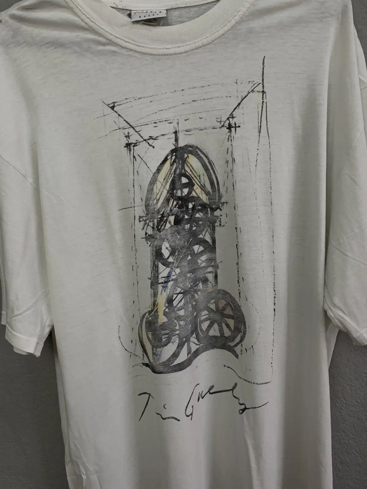 Vintage Vintage 1996 Jean Tinguely Et Flammarion Basel pornstar Size US XXL / EU 58 / 5 - 2 Thumbnail