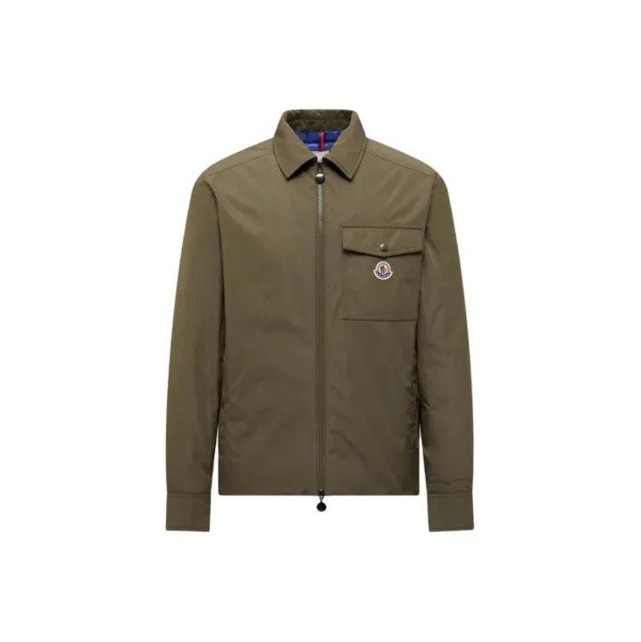 Moncler Moncler FW25 Vigeon Solid Zip Lapel Down Jacket Size US L / EU 52-54 / 3 - 1 Thumbnail