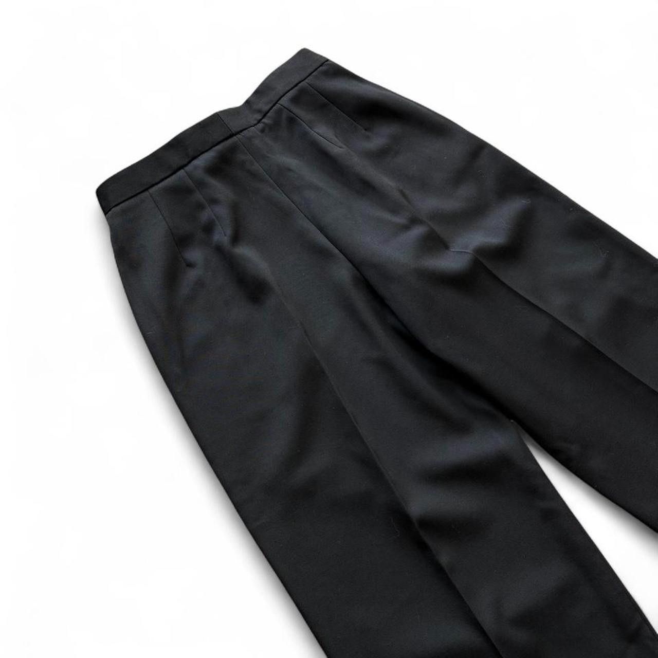 Giorgio Armani Giorgio Armani Classico SS03 Black Evening Trousers IT 38 Size 25" / US 0 / IT 36 - 10 Thumbnail