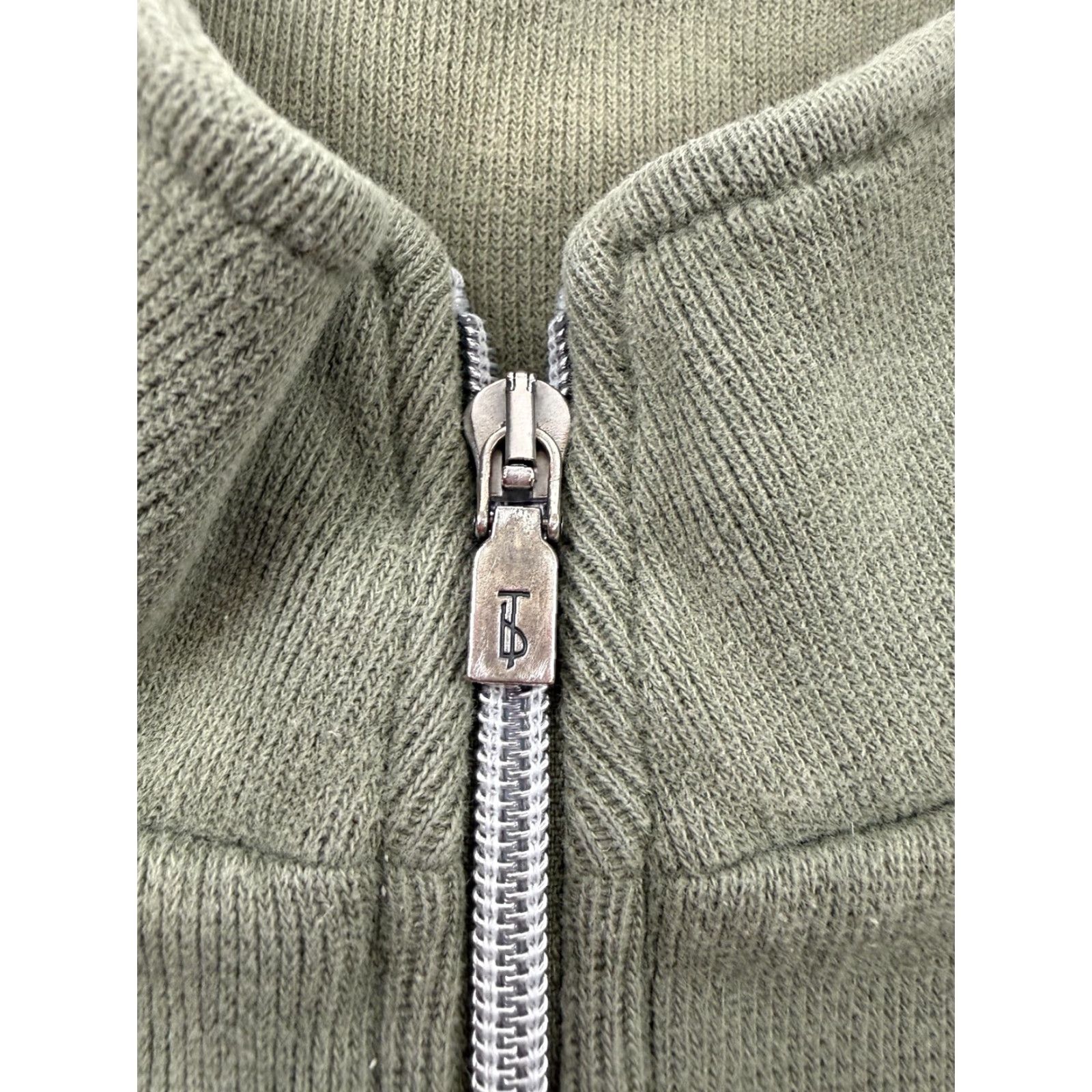 Tommy Bahama Tommy Bahama Sweatshirt Mens Medium Green 1/4 Zip Fleece Pullover Mock Neck Shirt Mens Green 1/4 Zip Fleece Pullover Mock Neck Size US M / EU 48-50 / 2 - 4 Thumbnail