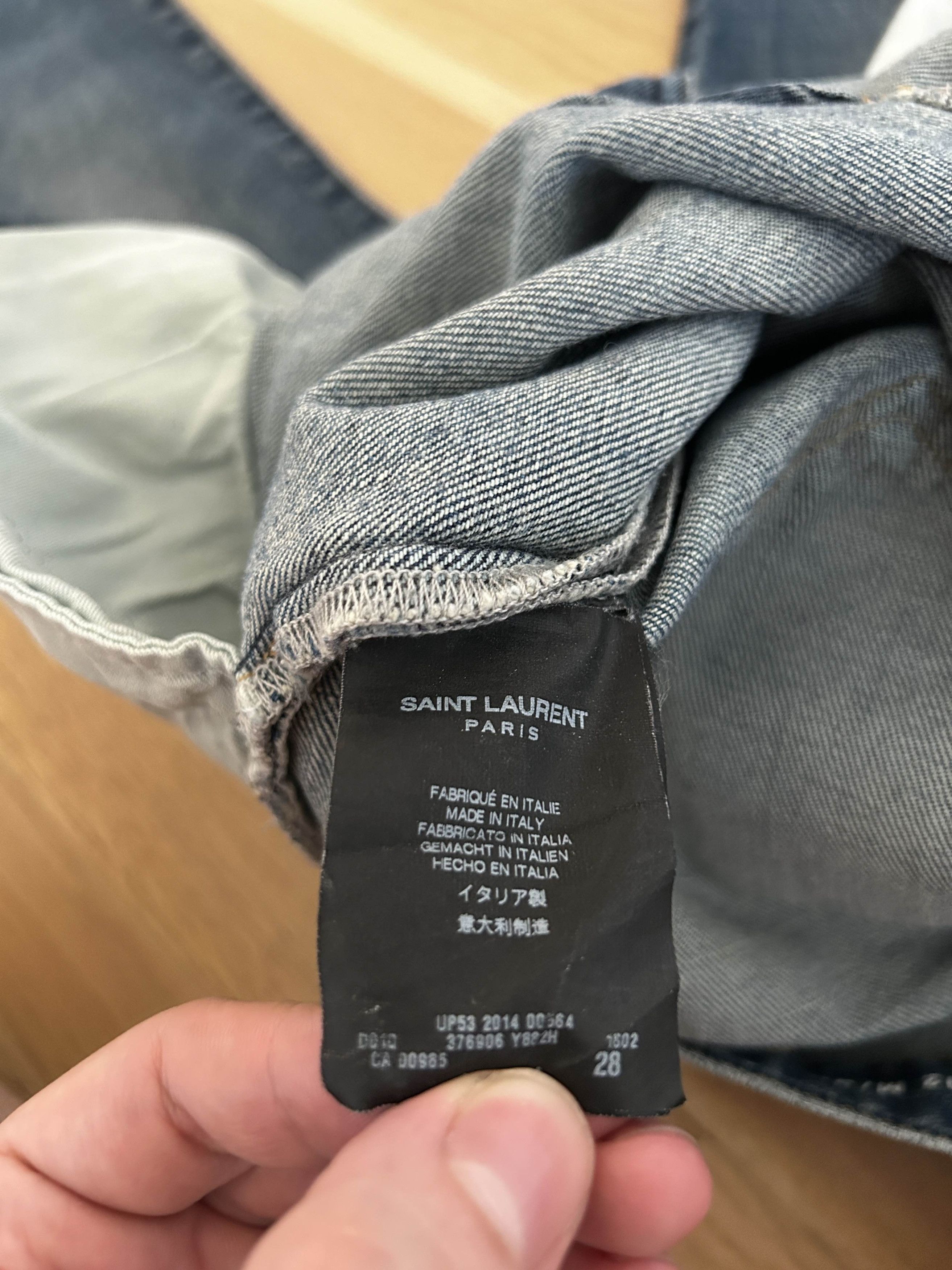 Saint Laurent Paris D02 hedi era Jeans Size US 28 / EU 44 - 4 Thumbnail