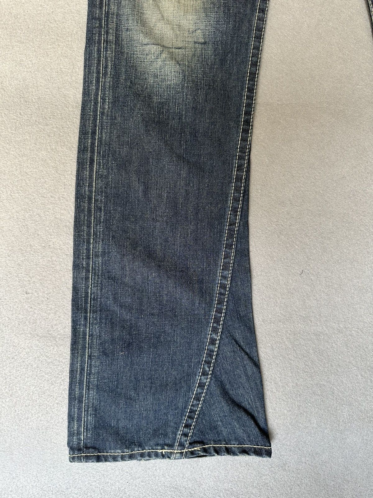 Japanese Brand FLARE Rodeo Crown Japan Low Rise Denim Size US 30 / EU 46 - 5 Thumbnail