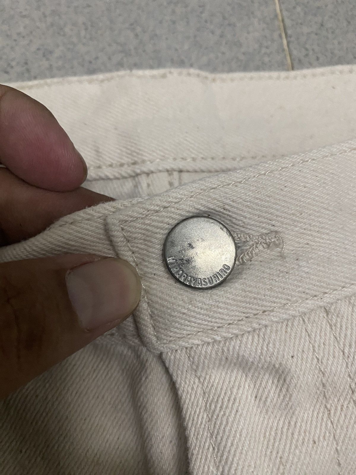 Japanese Brand × Maison MIHARA YASUHIRO × Uniqlo Miharayasuhiro Uniqlo Japanese Denim Jeans Size US 32 / EU 48 - 5 Thumbnail