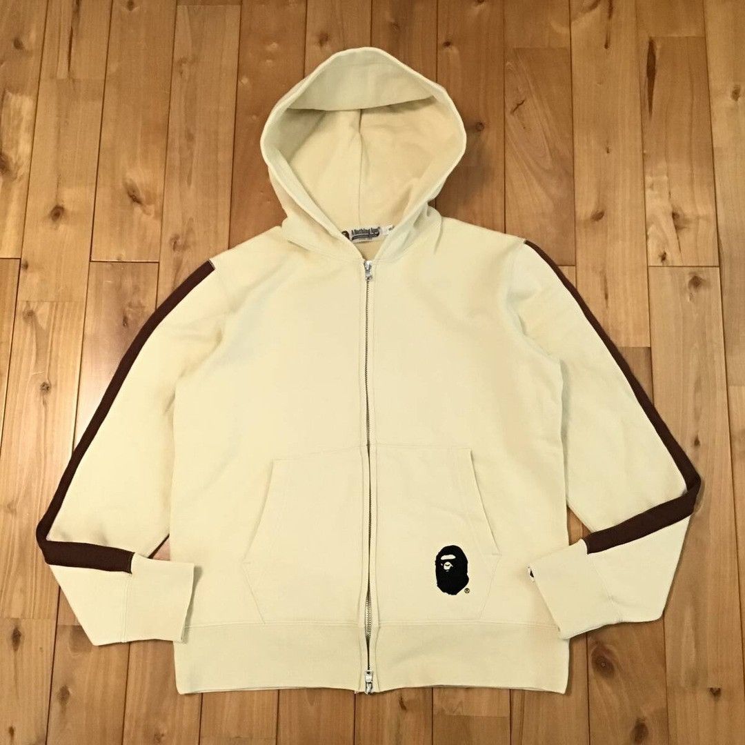 Bape BAPE head logo Zip Hoodie a bathing ape NIGO Size US S / EU 44-46 / 1 - 1 Thumbnail