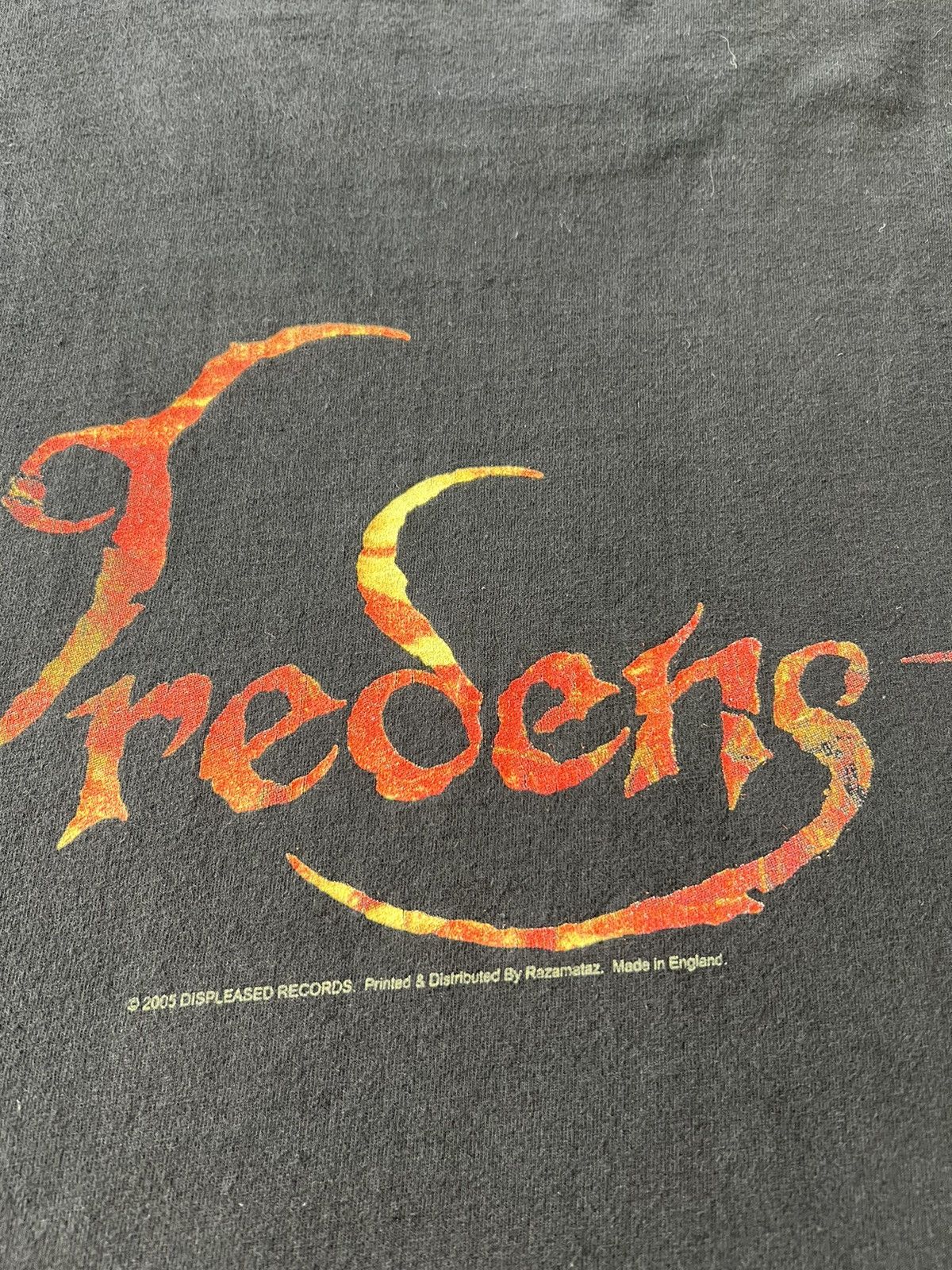 Band Tees Vintage 2005 Manegarm Vredens Tid Black Tank Top T-shirt Size US L / EU 52-54 / 3 - 17 Thumbnail