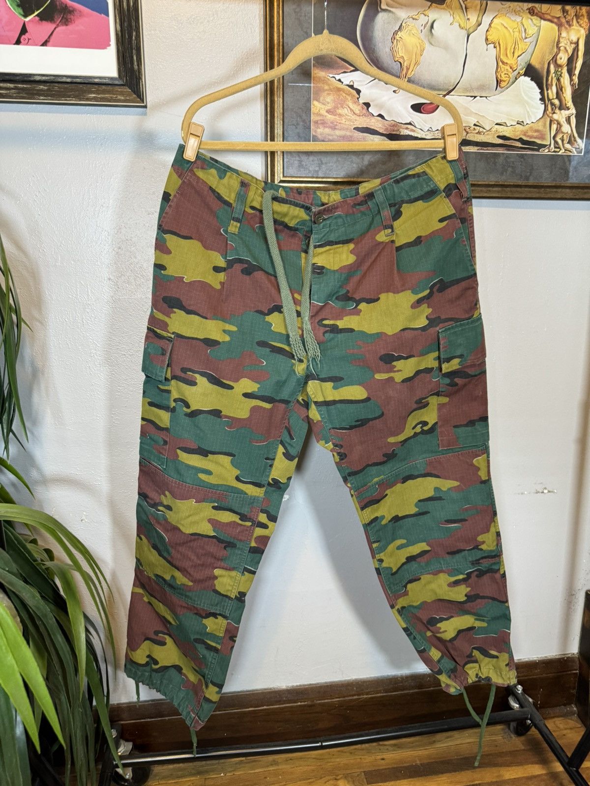 Vintage Vintage Camo Pants Size US 37 - 3 Thumbnail